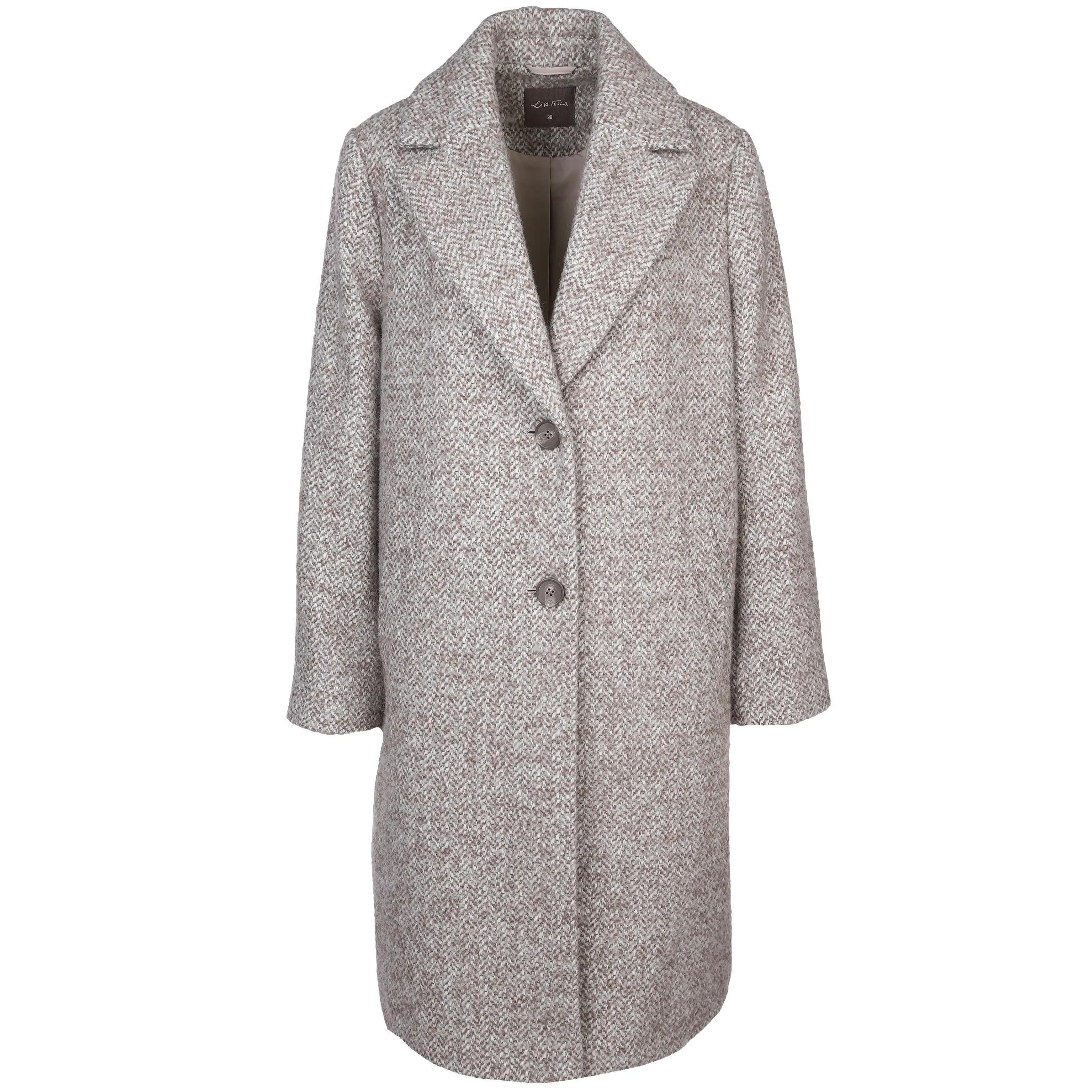 Lisa Tossa Da-Wollmantel Beige 881415 BEIGE 1 Lisa Tossa Da-Wollmantel Beige 881415 BEIGE 1