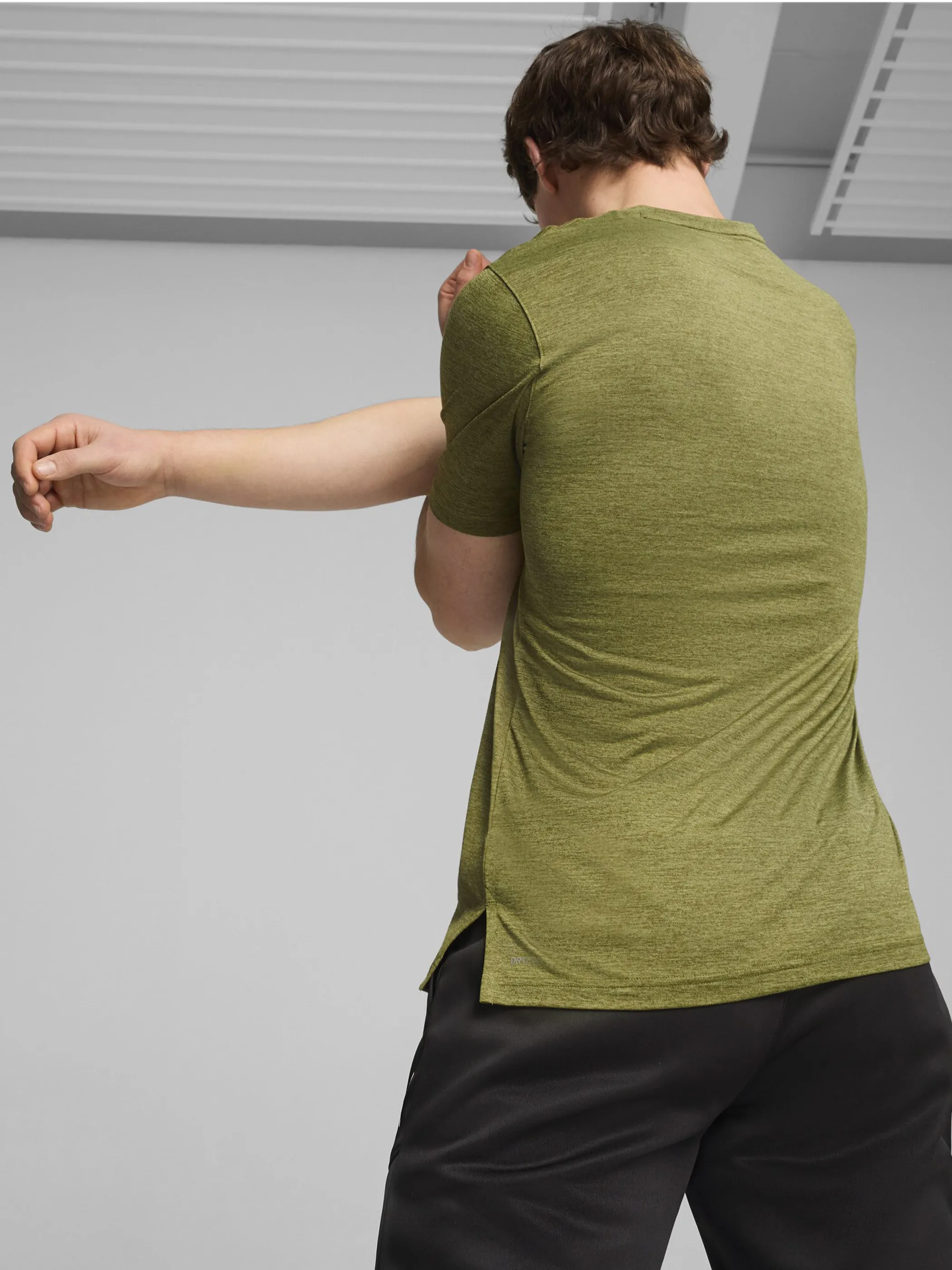 Puma 522352 He-T-Shirt Heathre Oliv 879342 0099 3 Puma 522352 He-T-Shirt Heathre Oliv 879342 0099 3