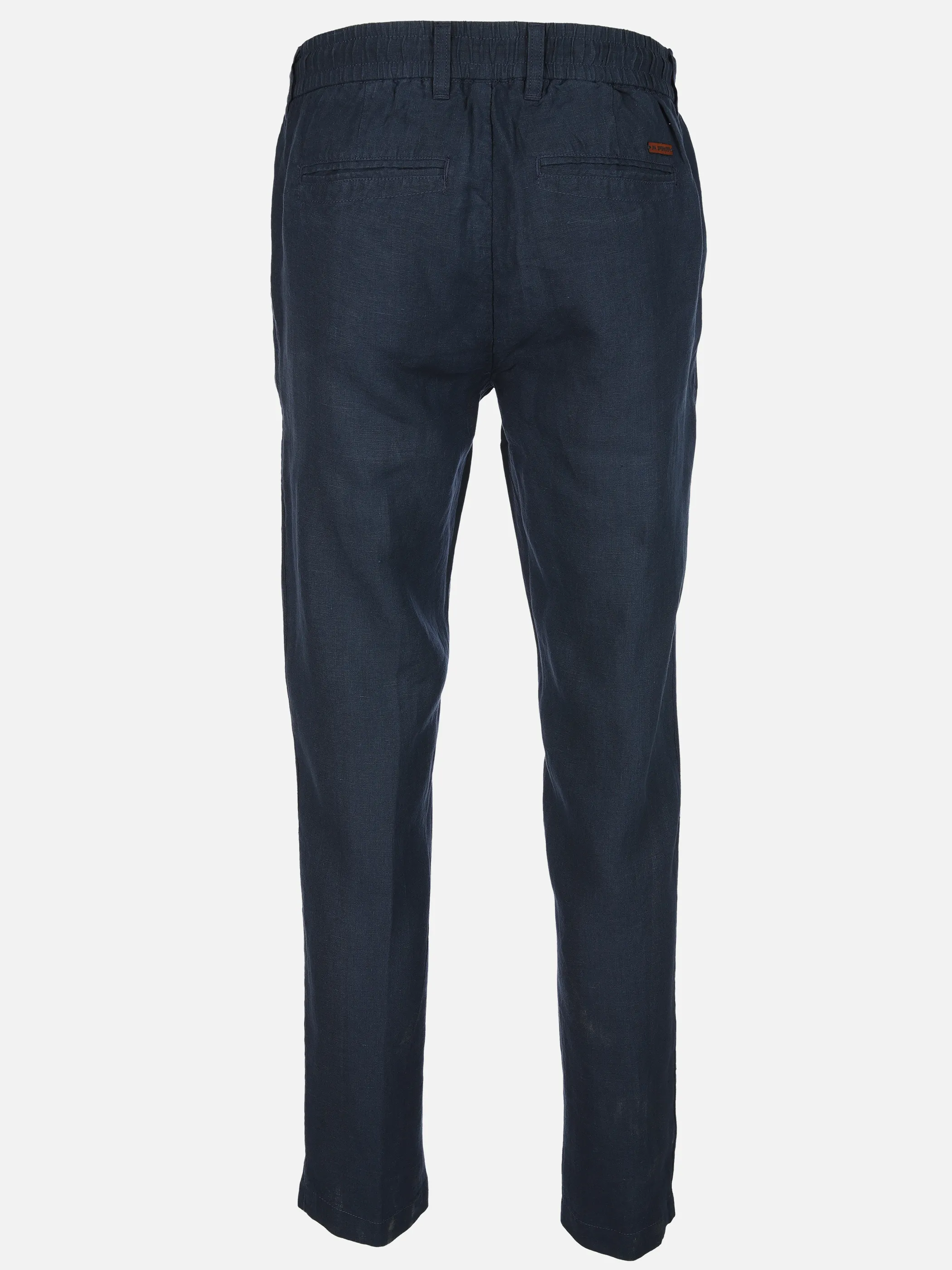 Jim Spencer He. Leinenhose Relax Blau 891011 DENIM BLUE 2