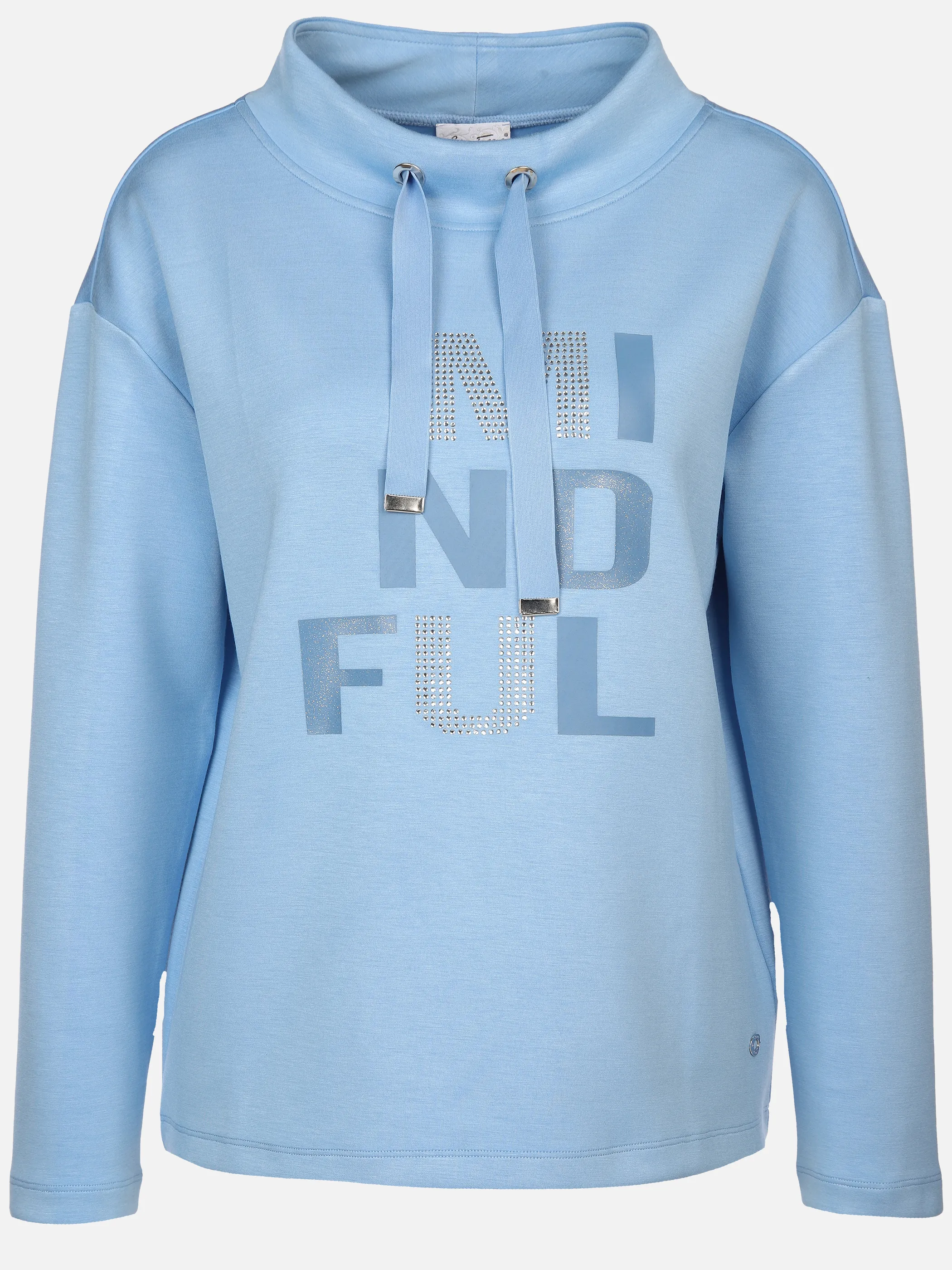 Lisa Tossa Da-Edelsweatshirt m.Stehkragen Blau 897630 BLUE 1 Lisa Tossa Da-Edelsweatshirt m.Stehkragen Blau 897630 BLUE 1