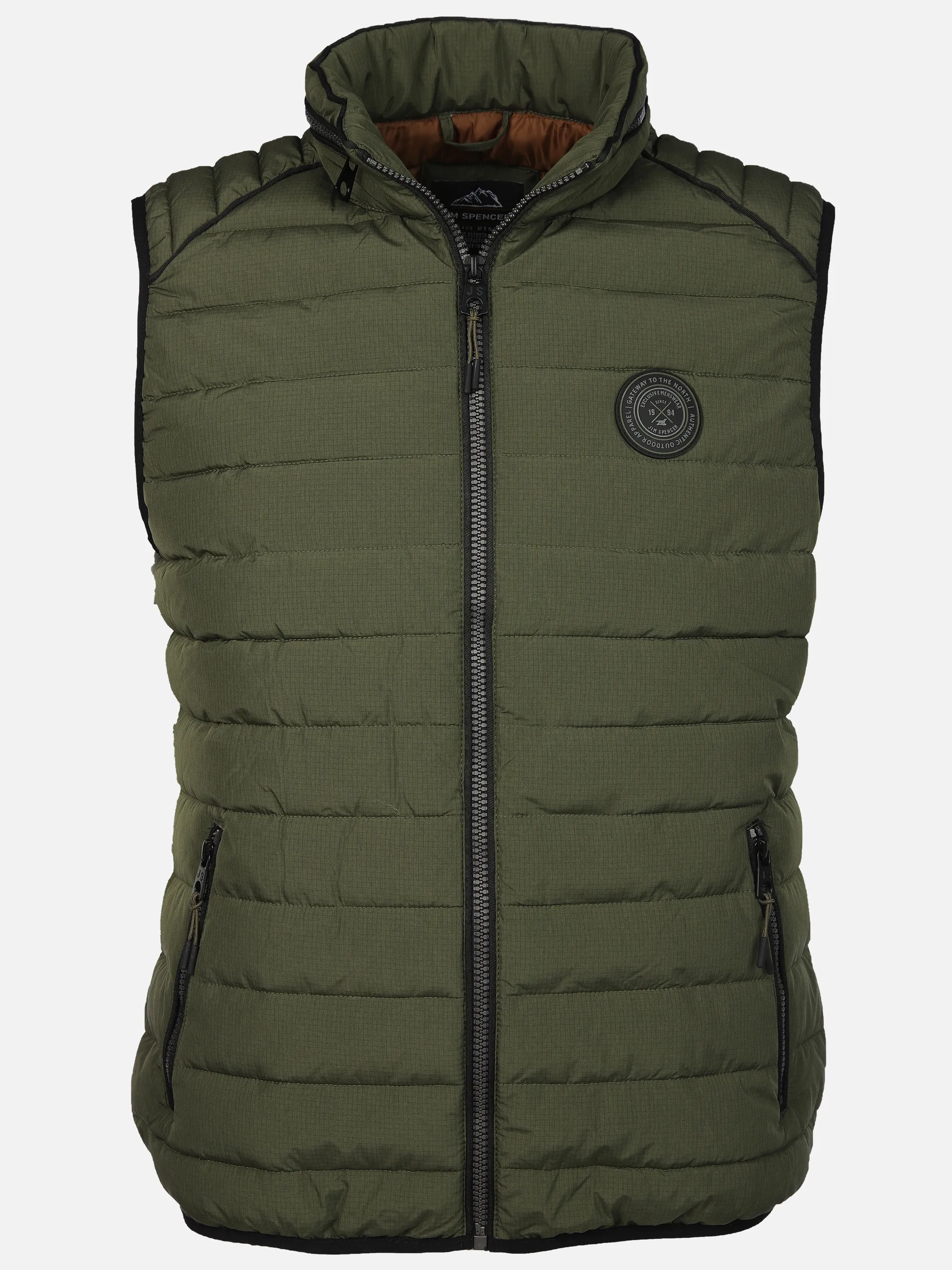 Jim Spencer He. Steppweste batch scuba Oliv 879046 KHAKI 1 Jim Spencer He. Steppweste batch scuba Oliv 879046 KHAKI 1