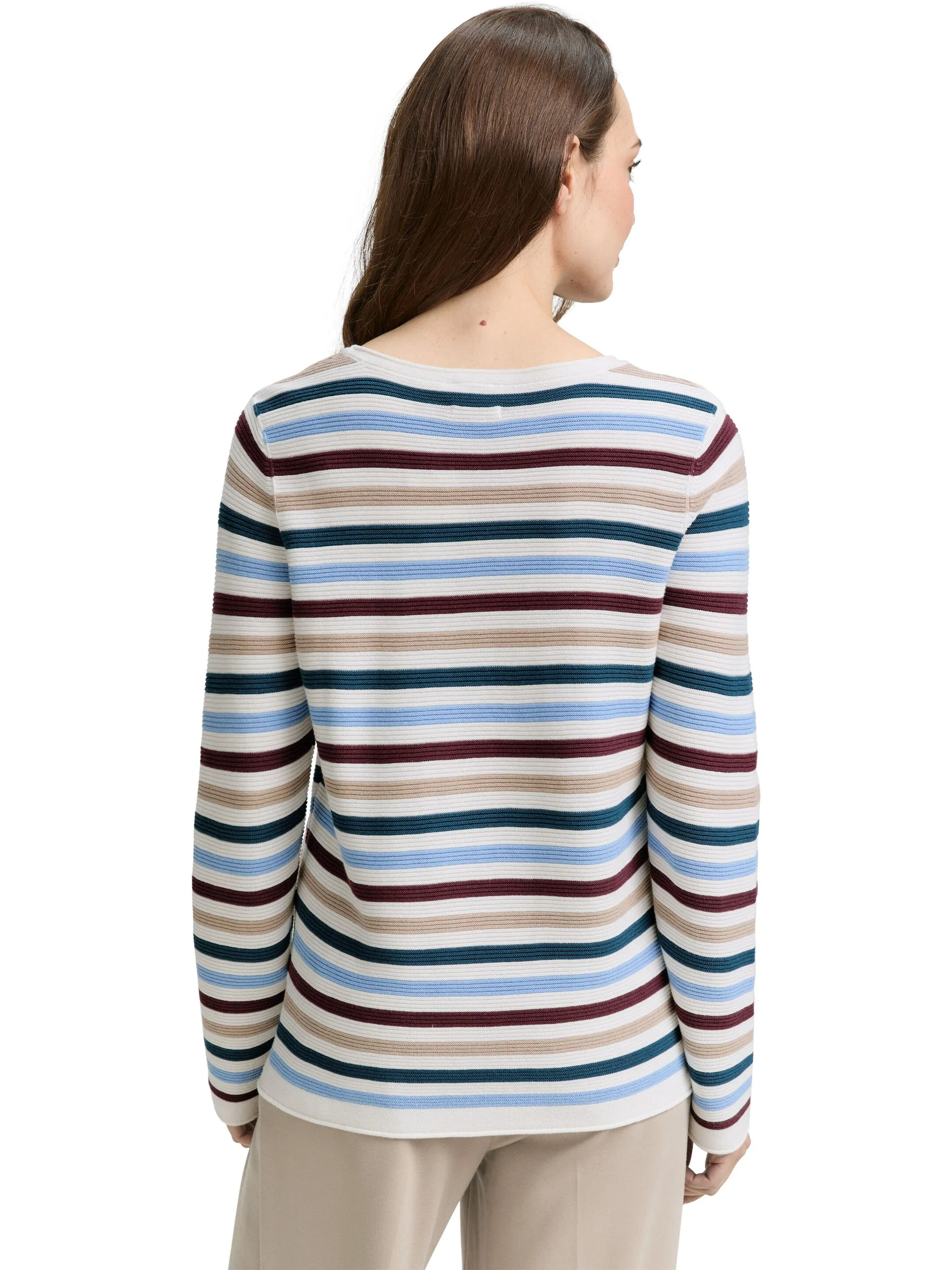 Tom Tailor 1016350 NOS sweater new ottoma Weiß 827729 38576 2