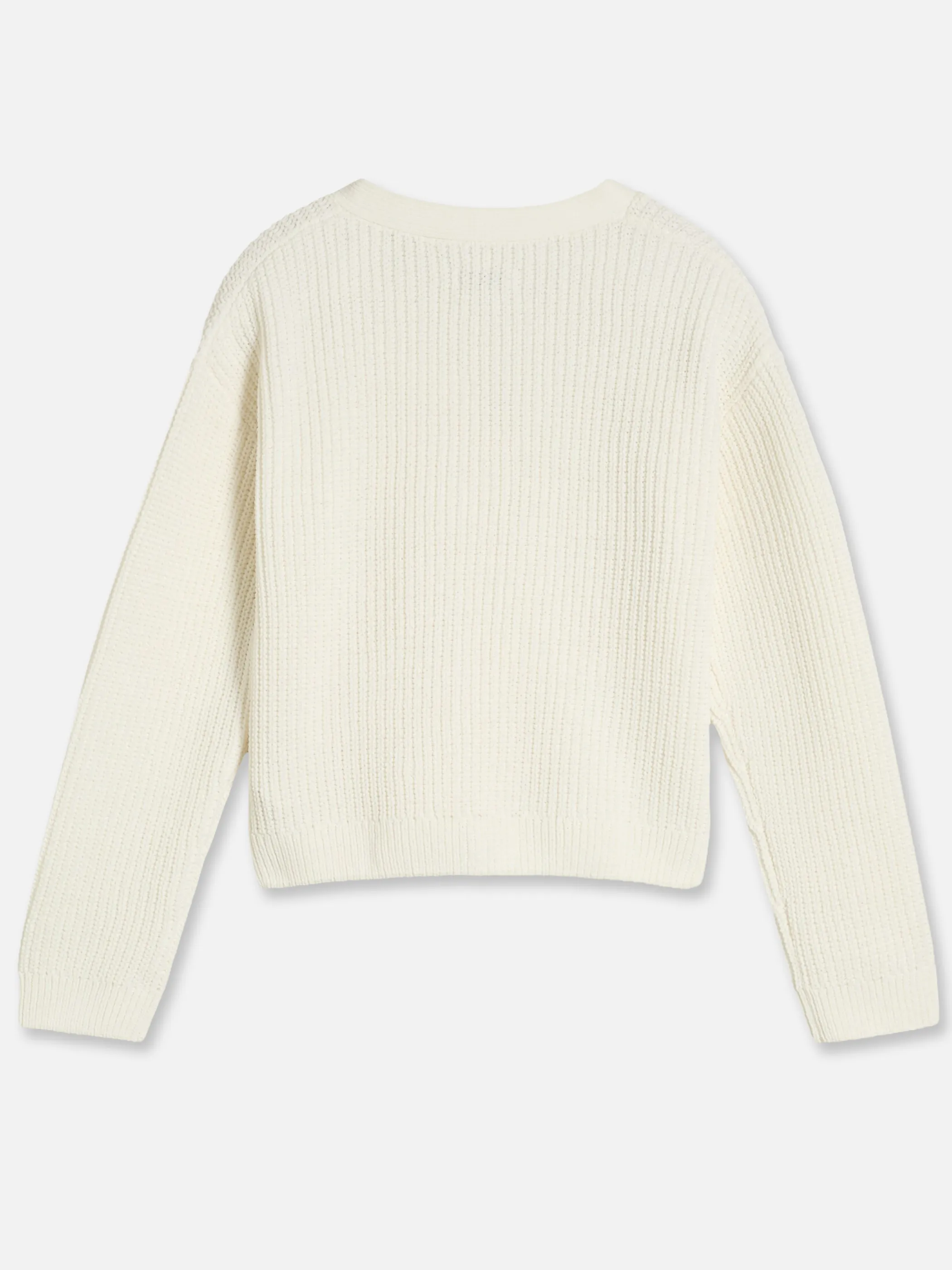 Tom Tailor 1054280 cropped knit cardigan Weiß 934453 12906 2
