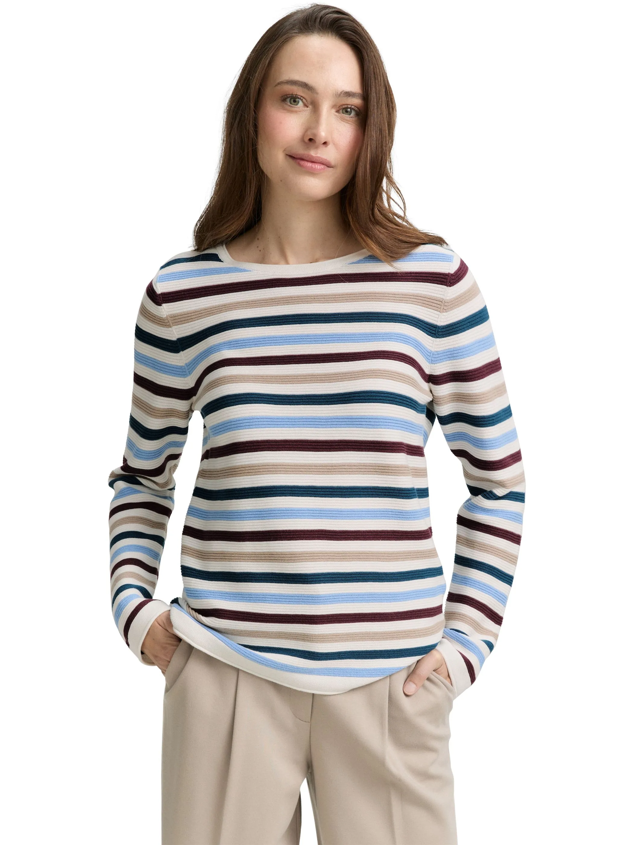Tom Tailor 1016350 NOS sweater new ottoma Weiß 827729 38576 5