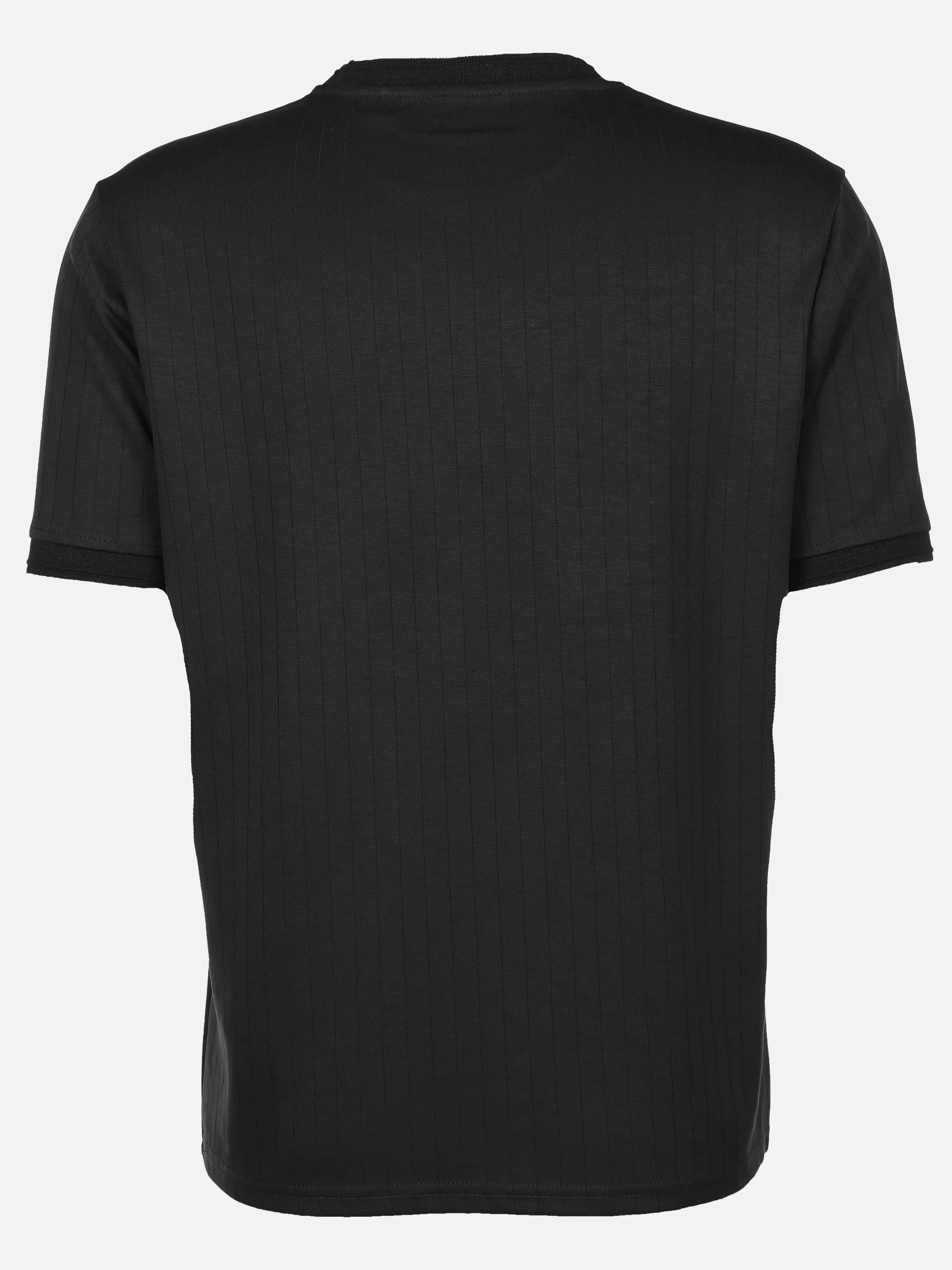 Jim Spencer He. T-Shirt 1/2 Arm dropneedle Schwarz 928821 BLACK 2