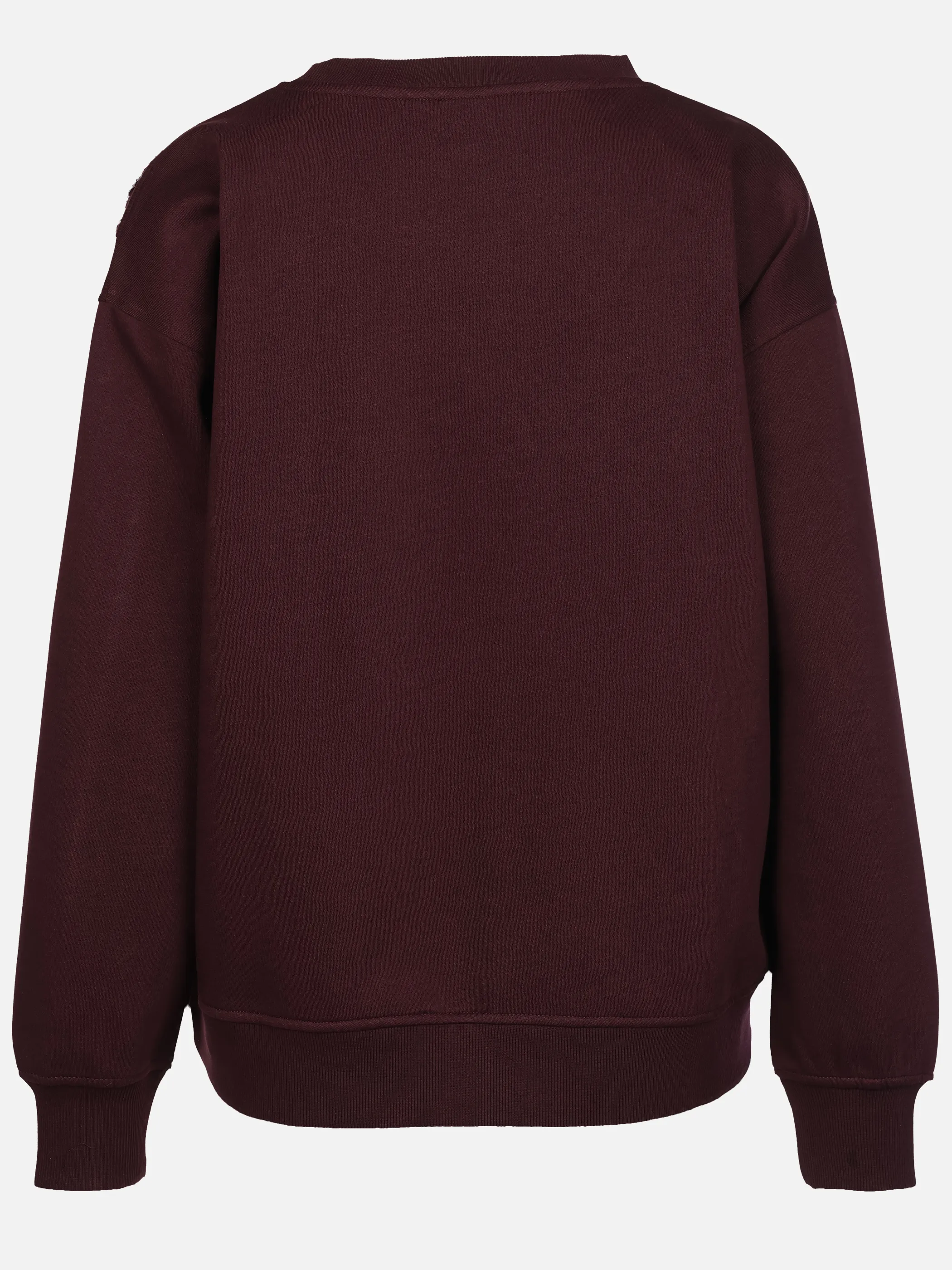 Sure Da-Sweatshirt m. Stickerei Rot 929653 BURGUND 2