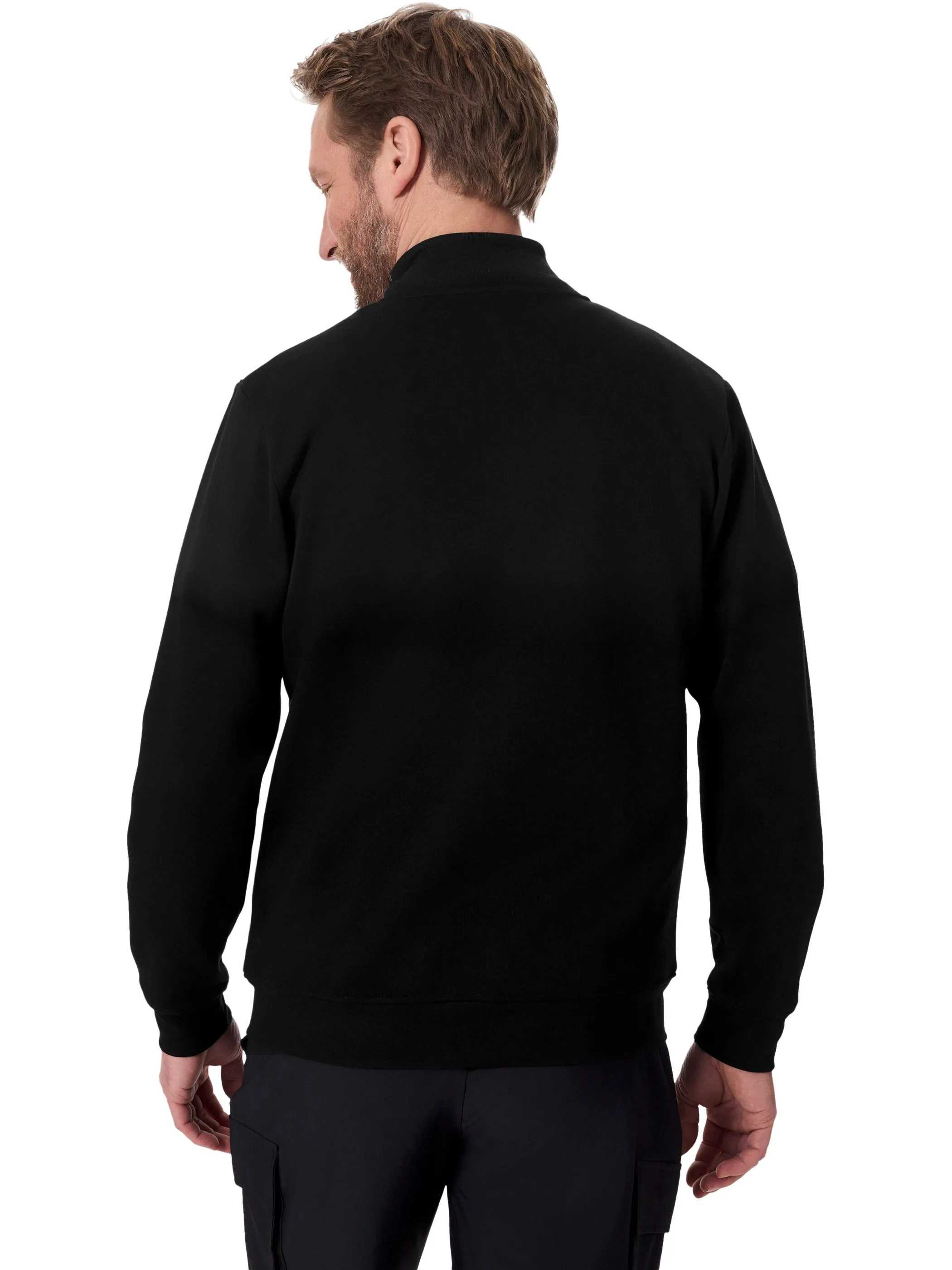 HERO by John Medoox 75220530006999 He-Sweatjacke Schwarz 905260 6999 2
