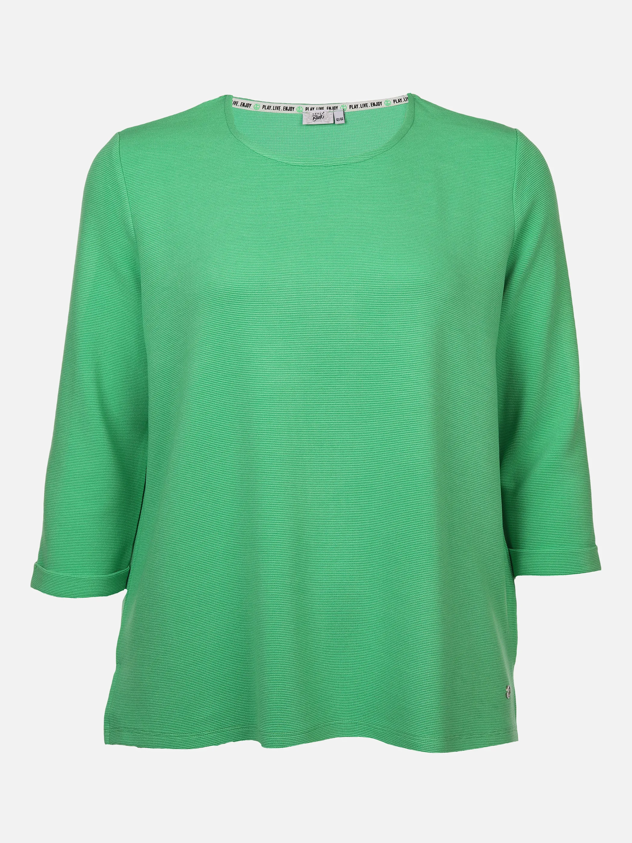 Sonja Blank Da-gr.Gr.Sweatshirt m.3/4 Arm Grün 877913 APFELGRÜN 1 Sonja Blank Da-gr.Gr.Sweatshirt m.3/4 Arm Grün 877913 APFELGRÜN 1