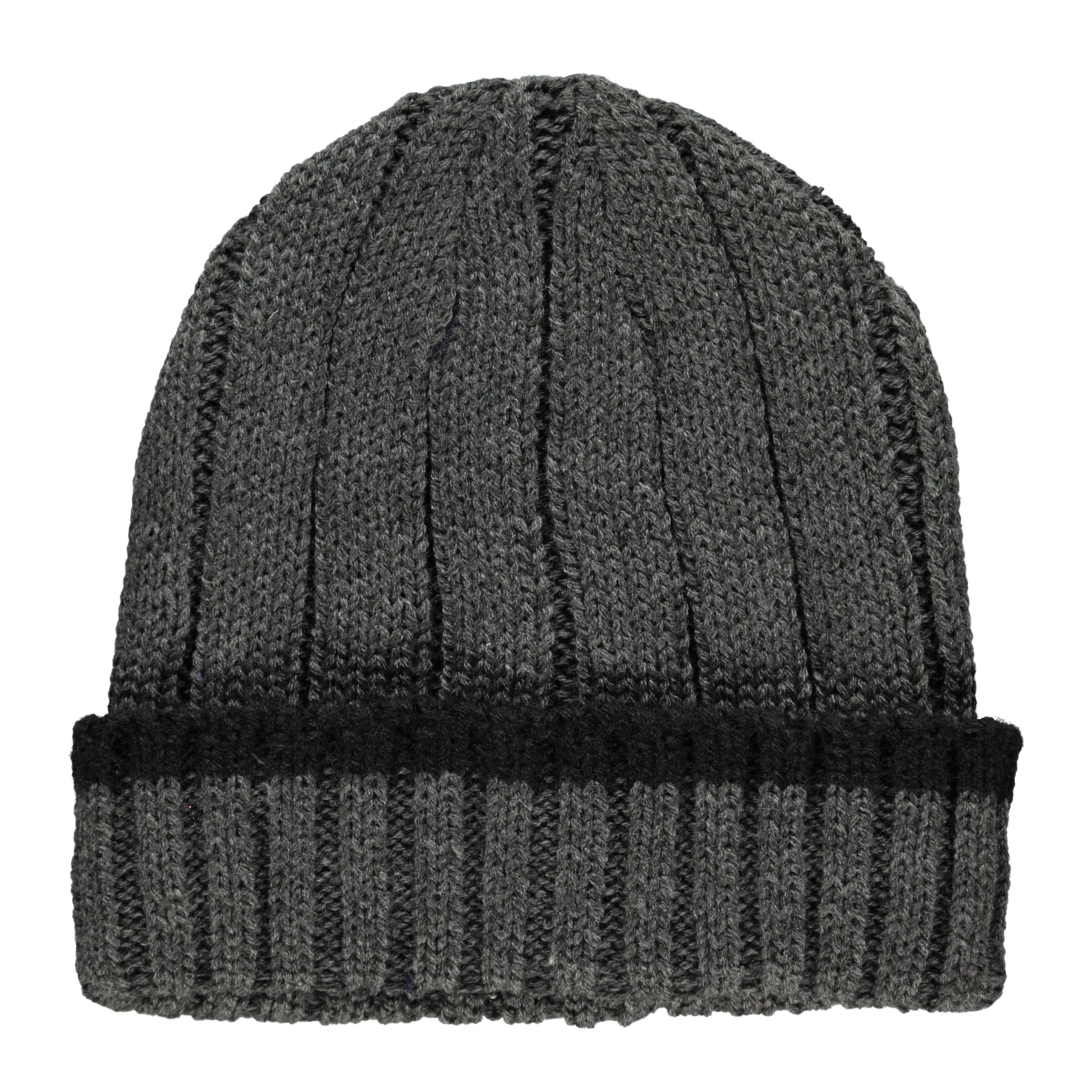 Southern Territory He. Strickmütze Rippe Grau 653173 GREY MEL. 2 Southern Territory He. Strickmütze Rippe Grau 653173 GREY MEL. 2