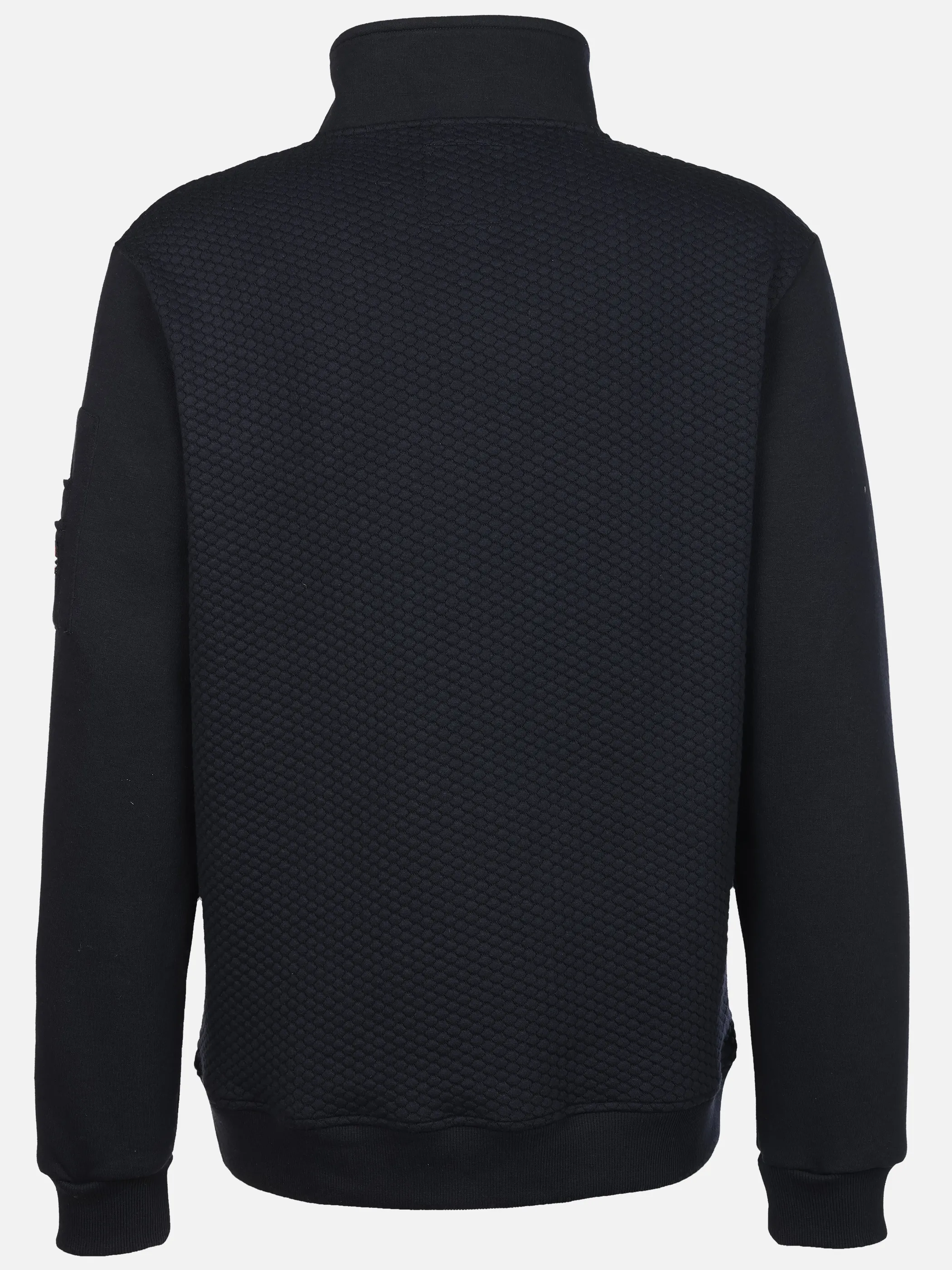 Southern Territory He. Sweattroyer Struktur Batch Blau 931858 NAVY 2