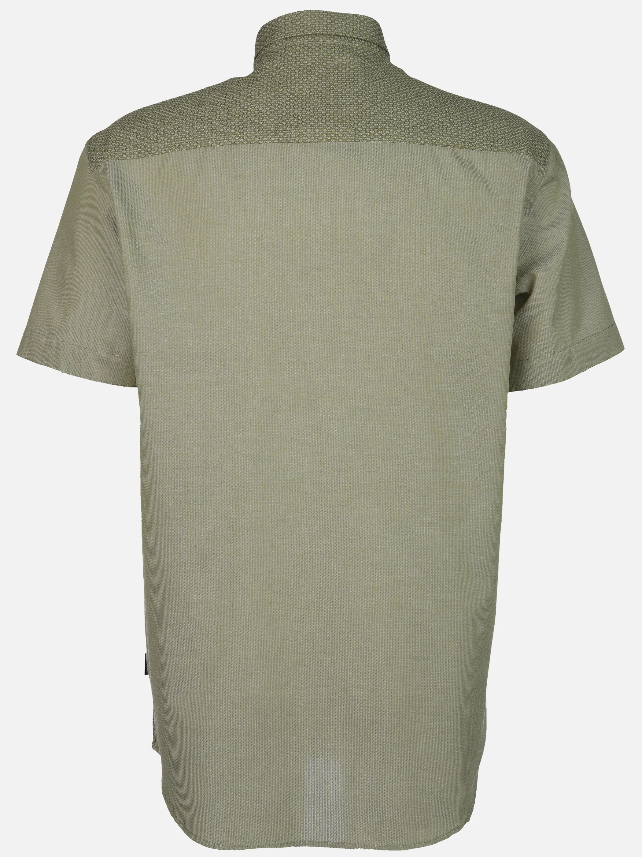 Jim Spencer He. Freizeithemd 1/2 Arm cut+sewn Oliv 905125 OLIVE 2