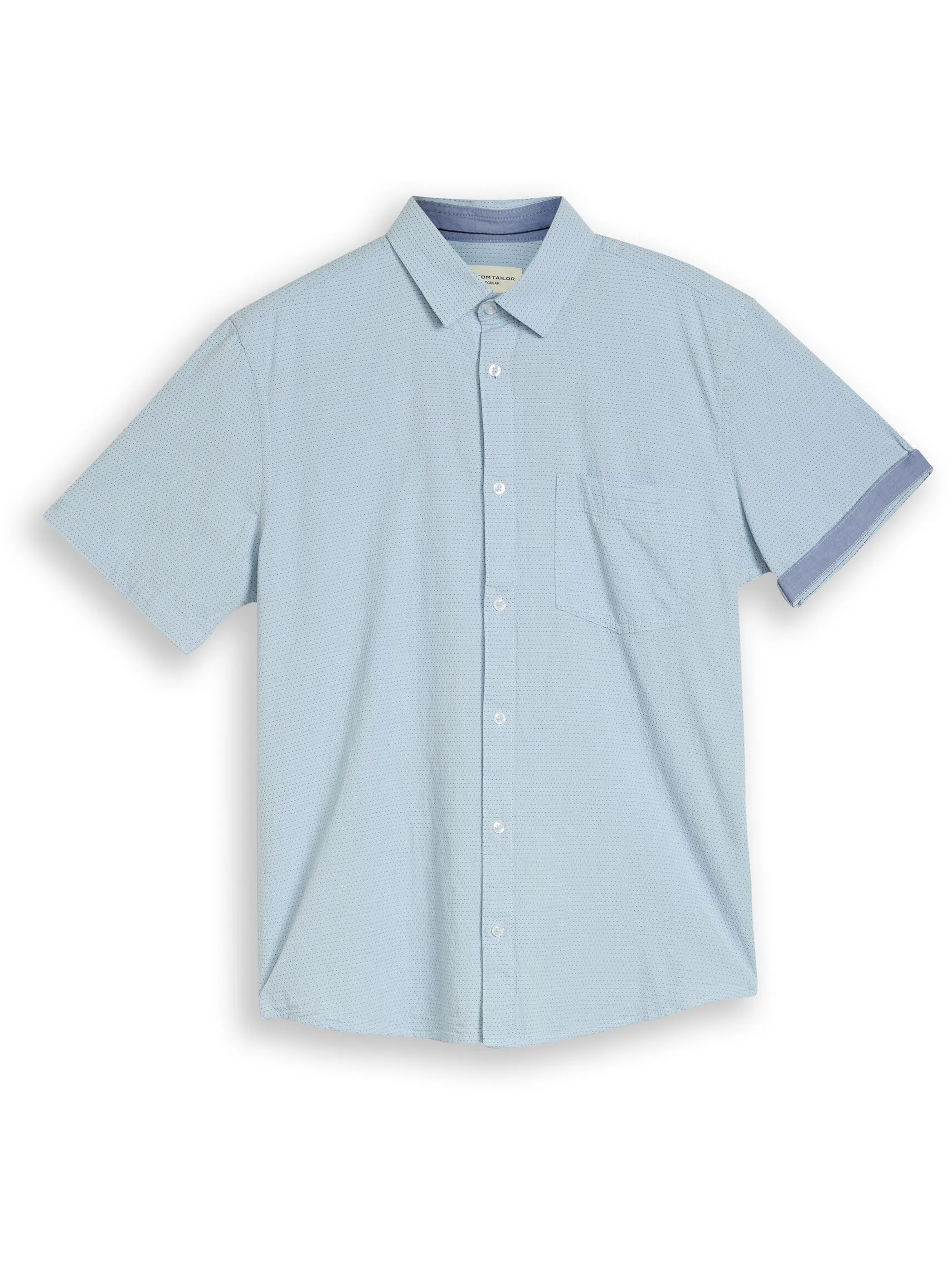 Tom Tailor 1051948 NOS structured shirt Blau 922118 39668 5