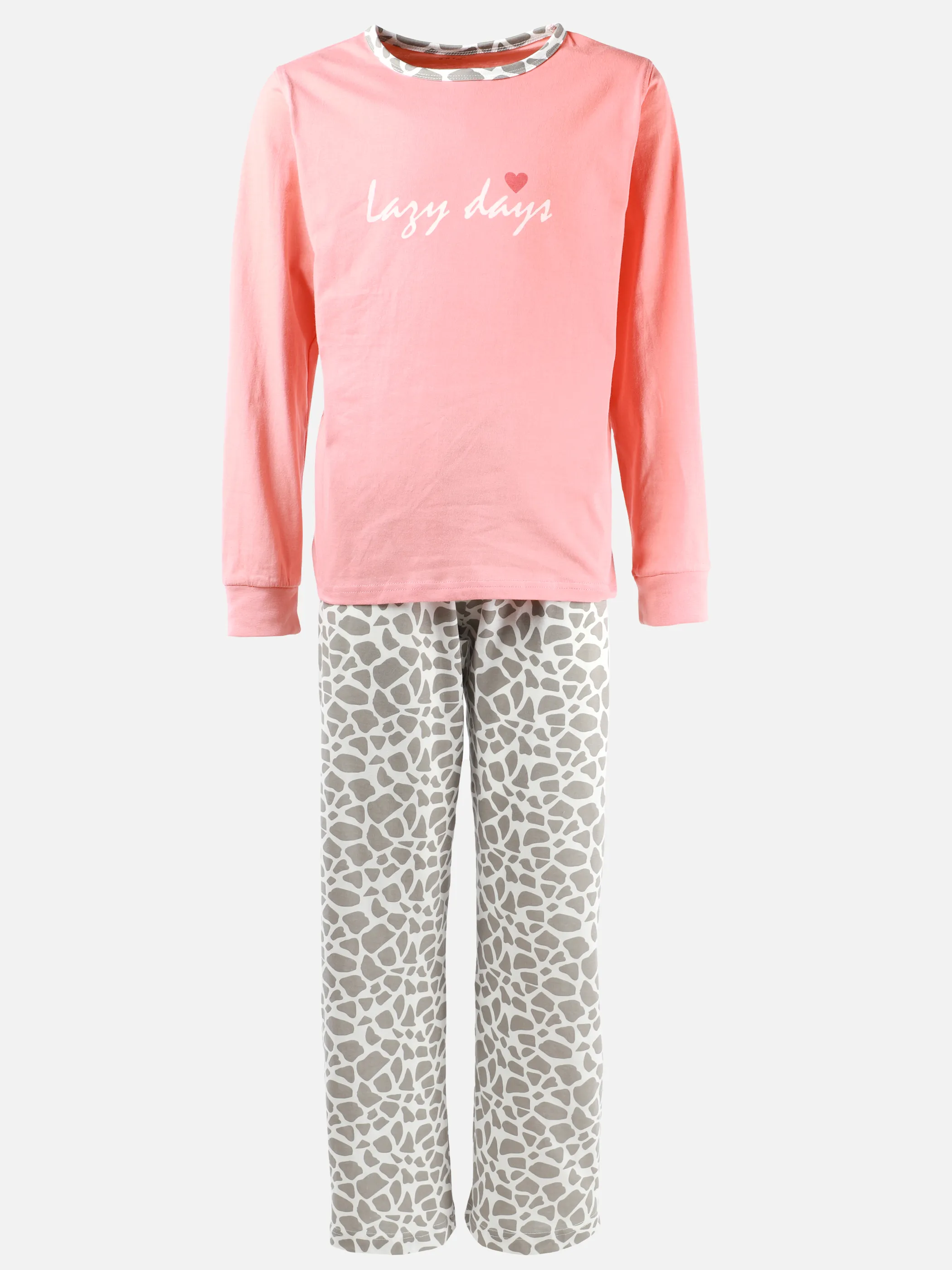 One Way JM Schlafanzug lang LEO Pink 913554 PINK 1