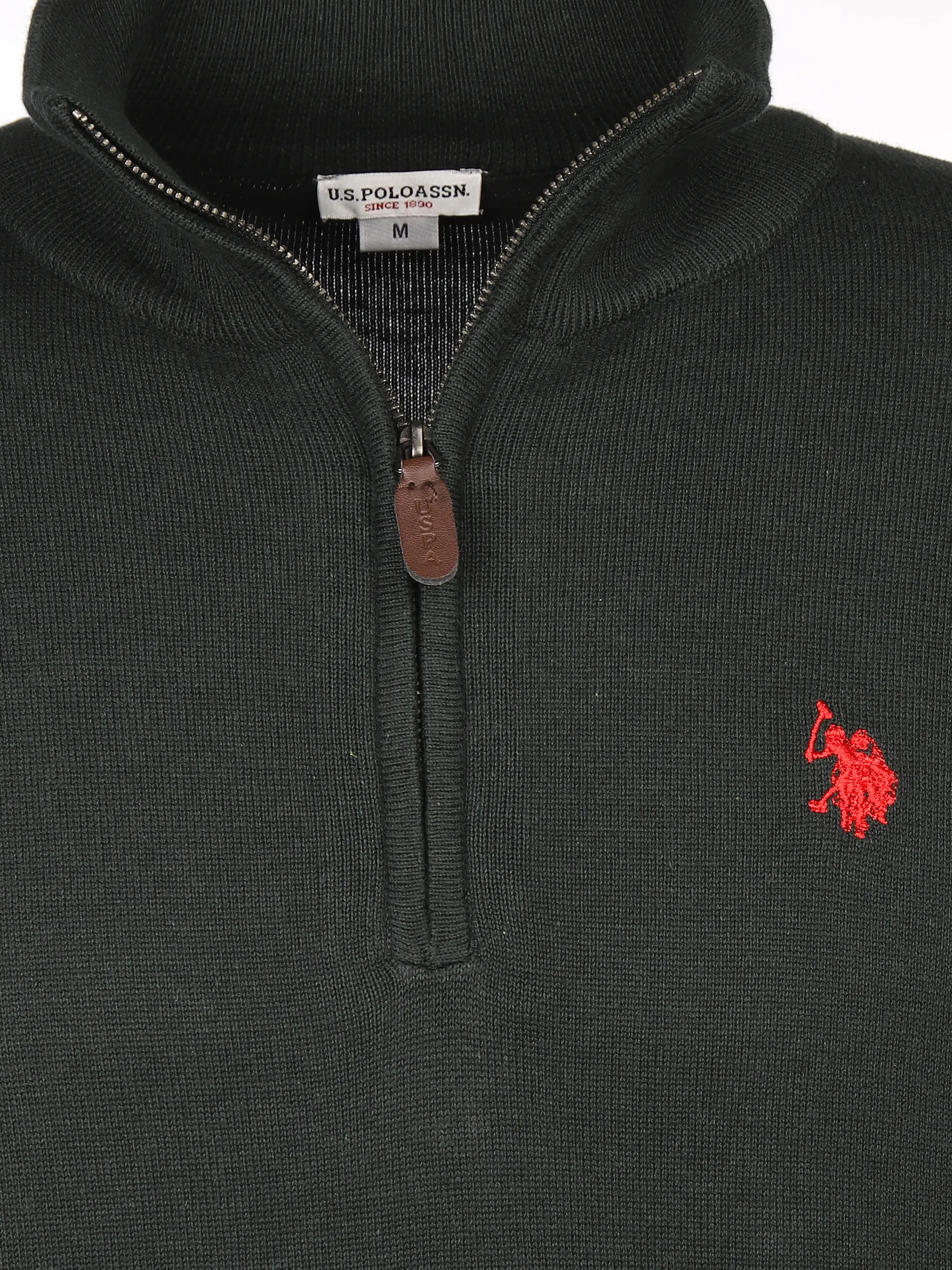 U.S. Polo Assn. He. Stricktroyer Zip Grün 900813 547 GREEN 3 U.S. Polo Assn. He. Stricktroyer Zip Grün 900813 547 GREEN 3