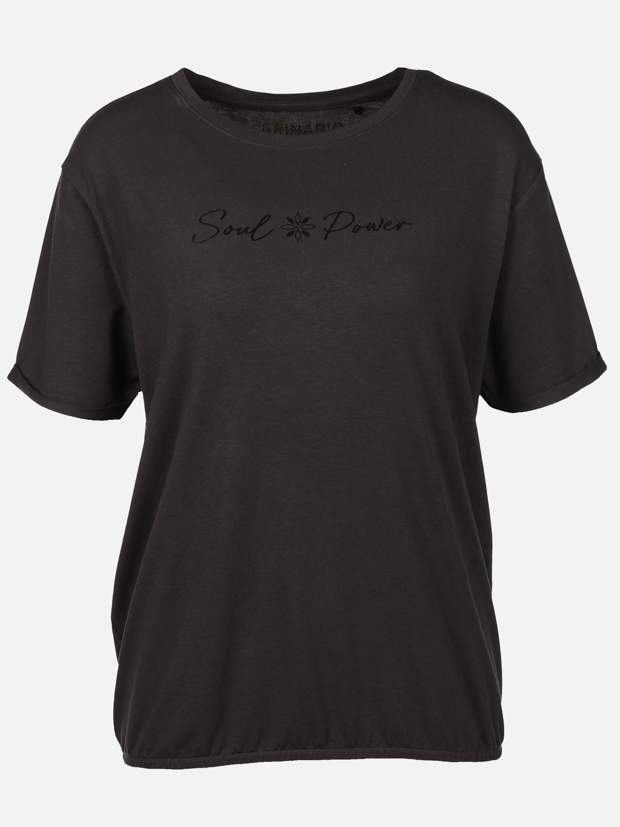 Grinario Sports Da-T-Shirt, Loose Fit Grau 921207 ANTHRA 1