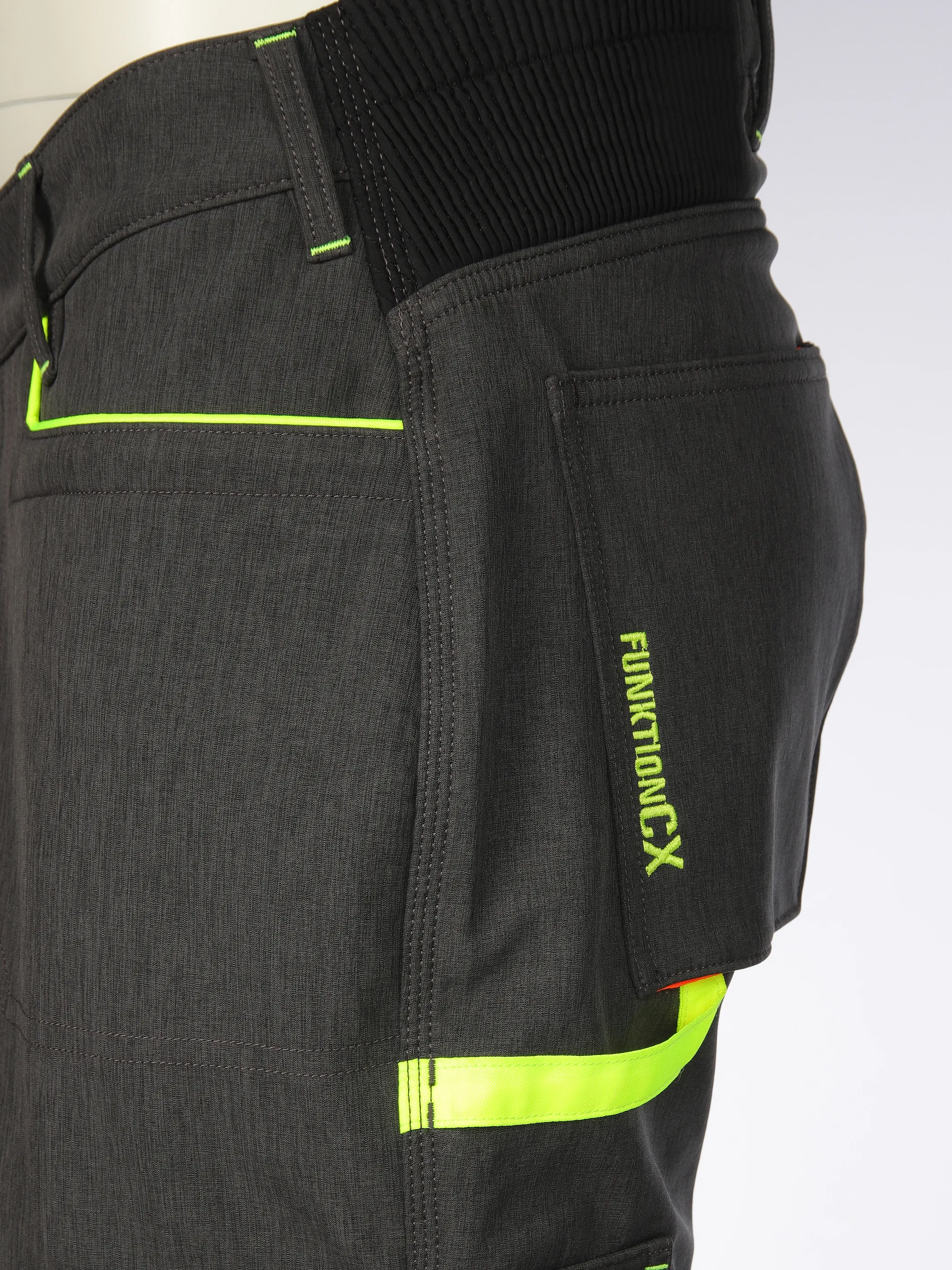 Worker He. Softshell Arbeitshose Grau 897665 GREY MEL 5