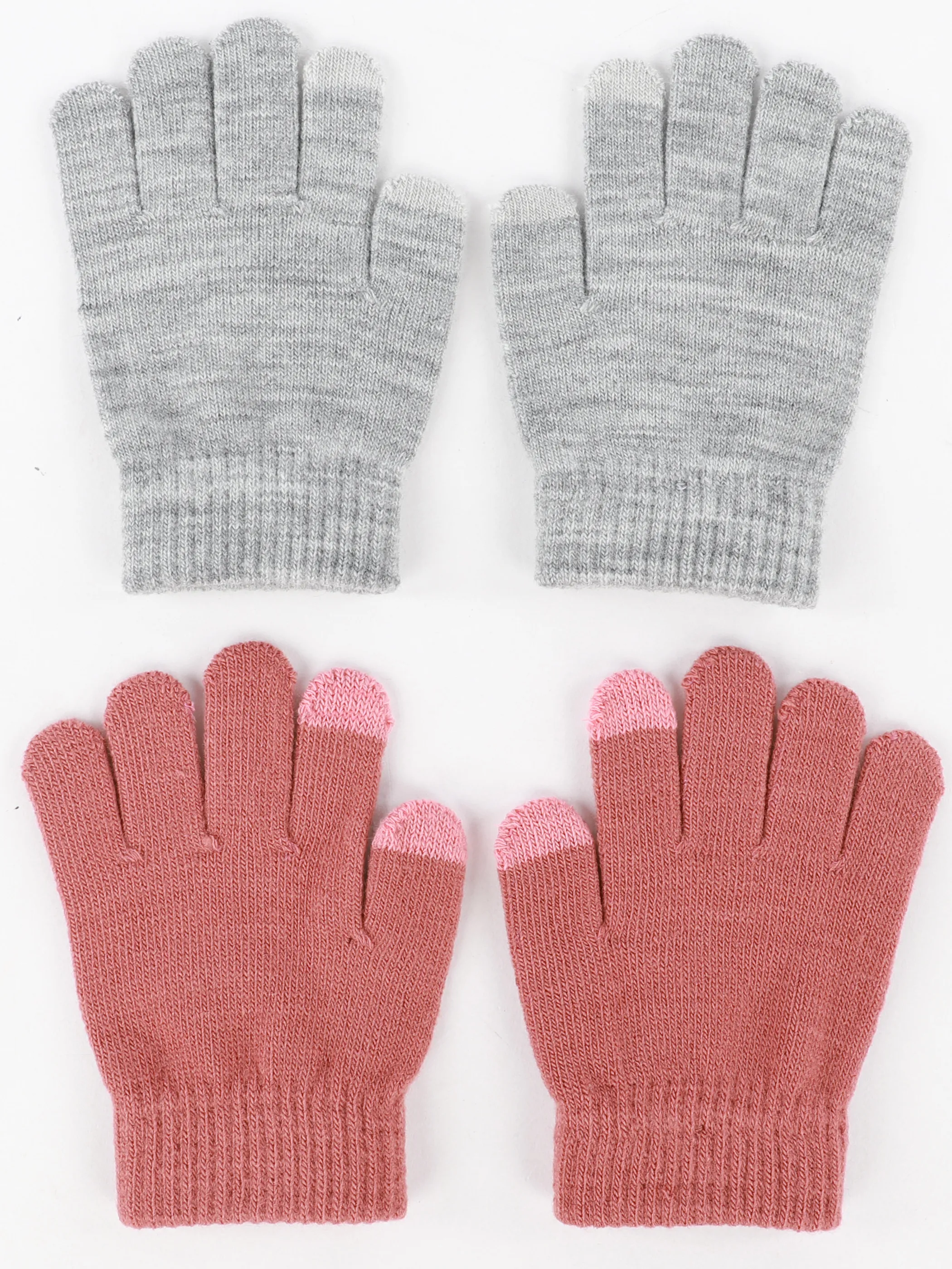 One Way KM-Handschuhe 2-Pack Grau 916528 ROSA 2