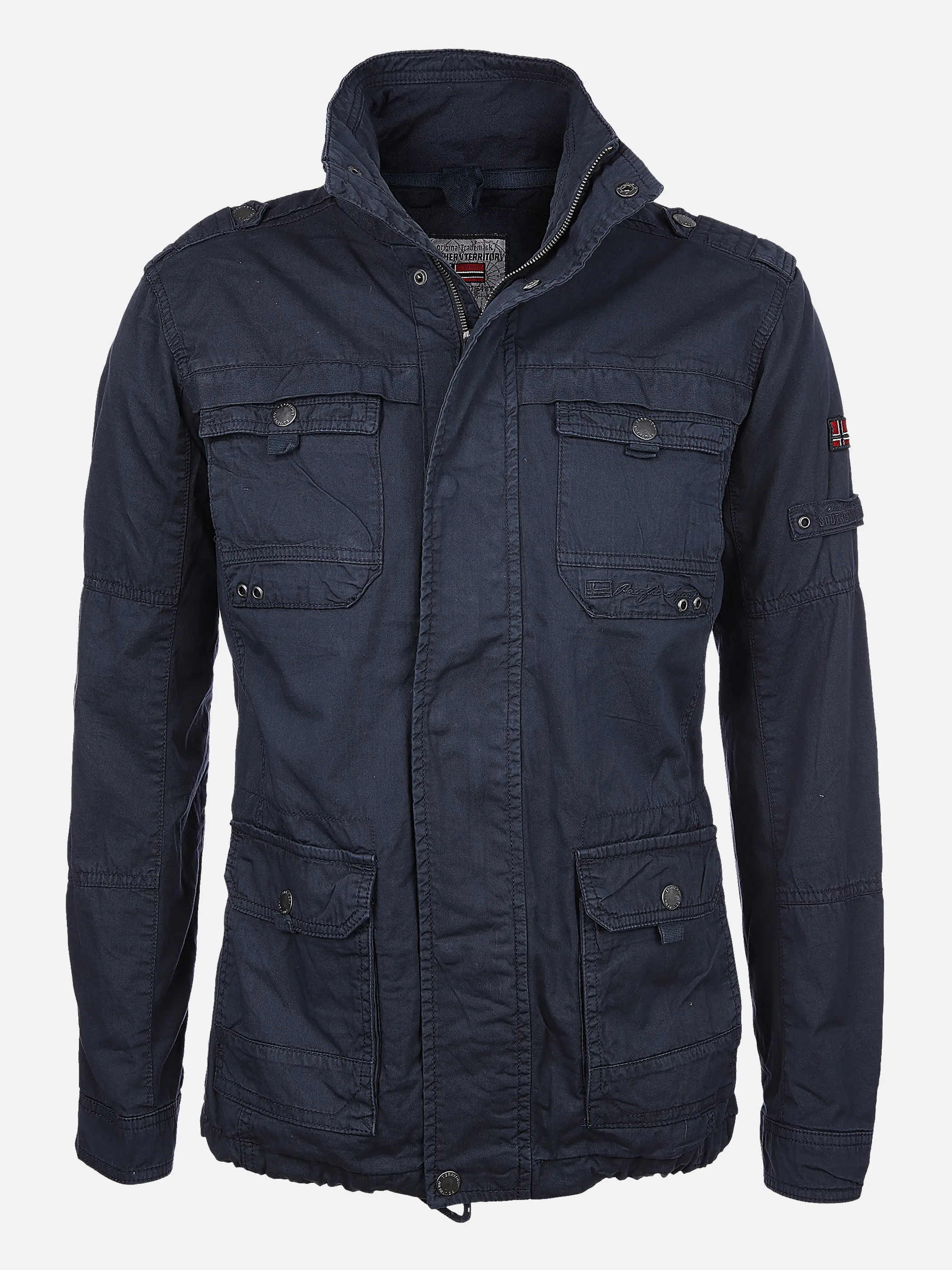 Southern Territory He. Fieldjacke washer Blau 848652 NAVY 1