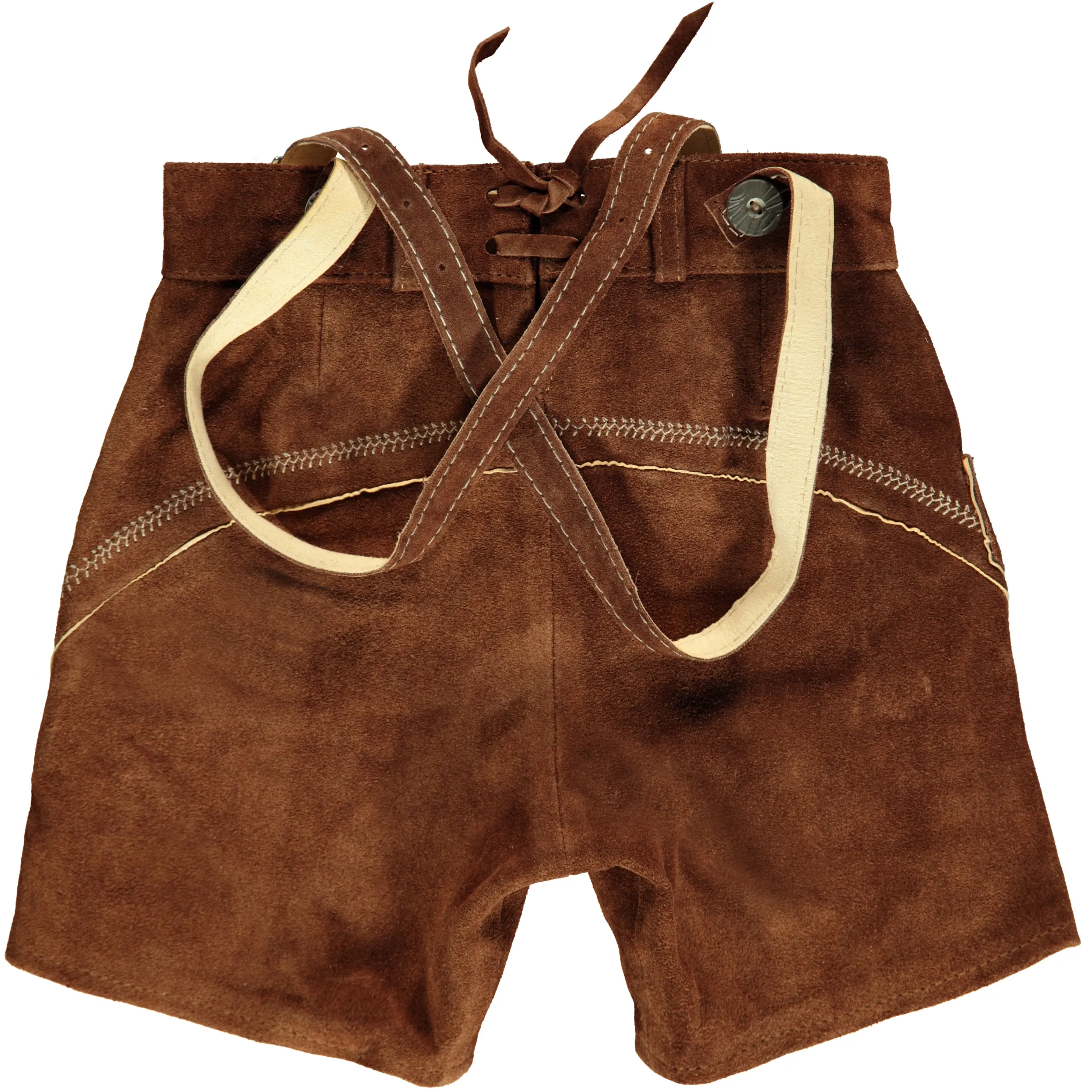 Birkhahn Mode und Tracht MB Trachtenlederhose kurz Braun 782257 BRAUN 2