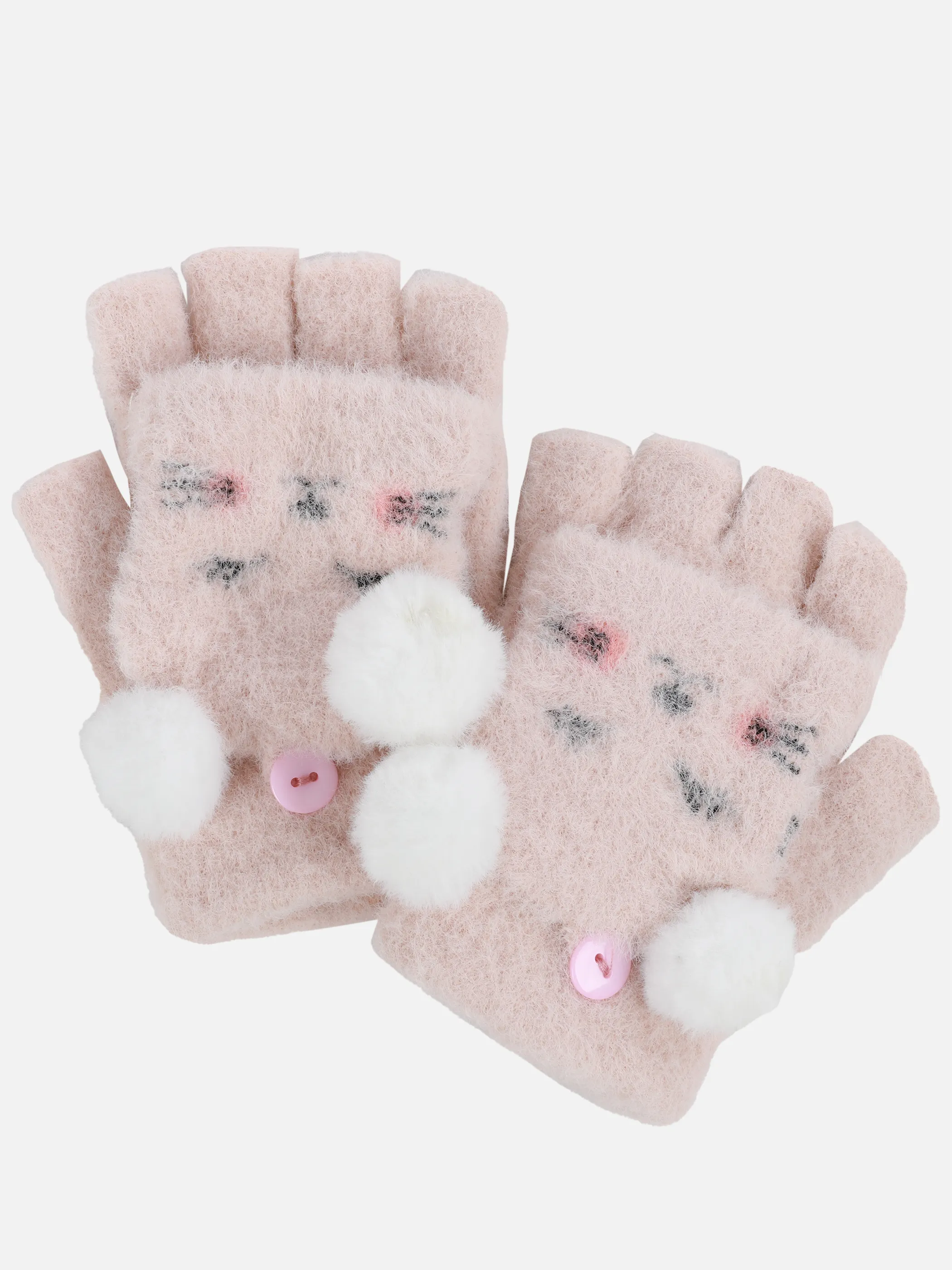 Stop + Go Ki-Mä flauschige Handschuhe Rosa 899551 ROSE 1 Stop + Go Ki-Mä flauschige Handschuhe Rosa 899551 ROSE 1