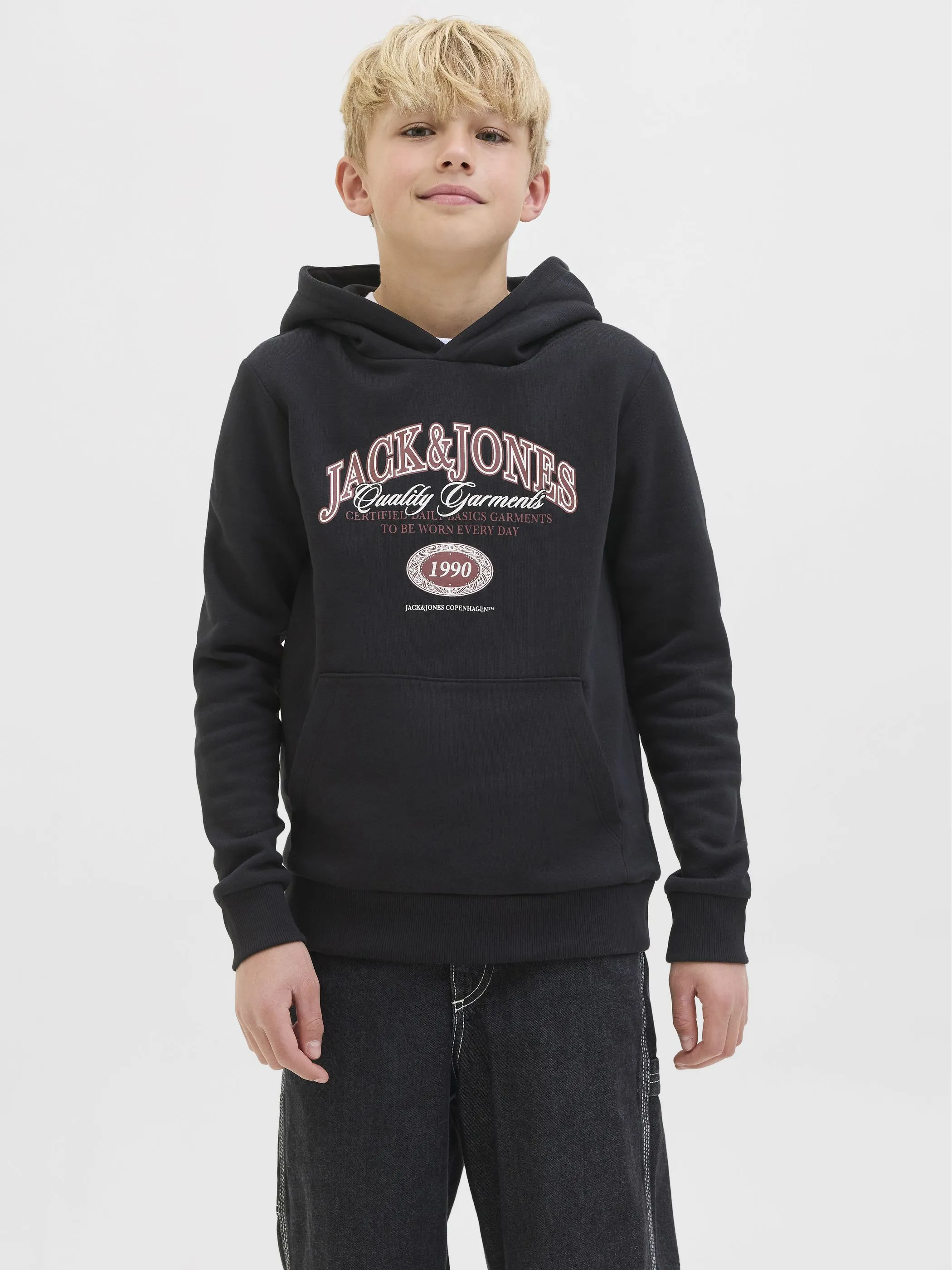 Jack&Jones Junior 12289751 JJARI BRANDING SWEAT Schwarz 918392 178012 5 Jack&Jones Junior 12289751 JJARI BRANDING SWEAT Schwarz 918392 178012 5