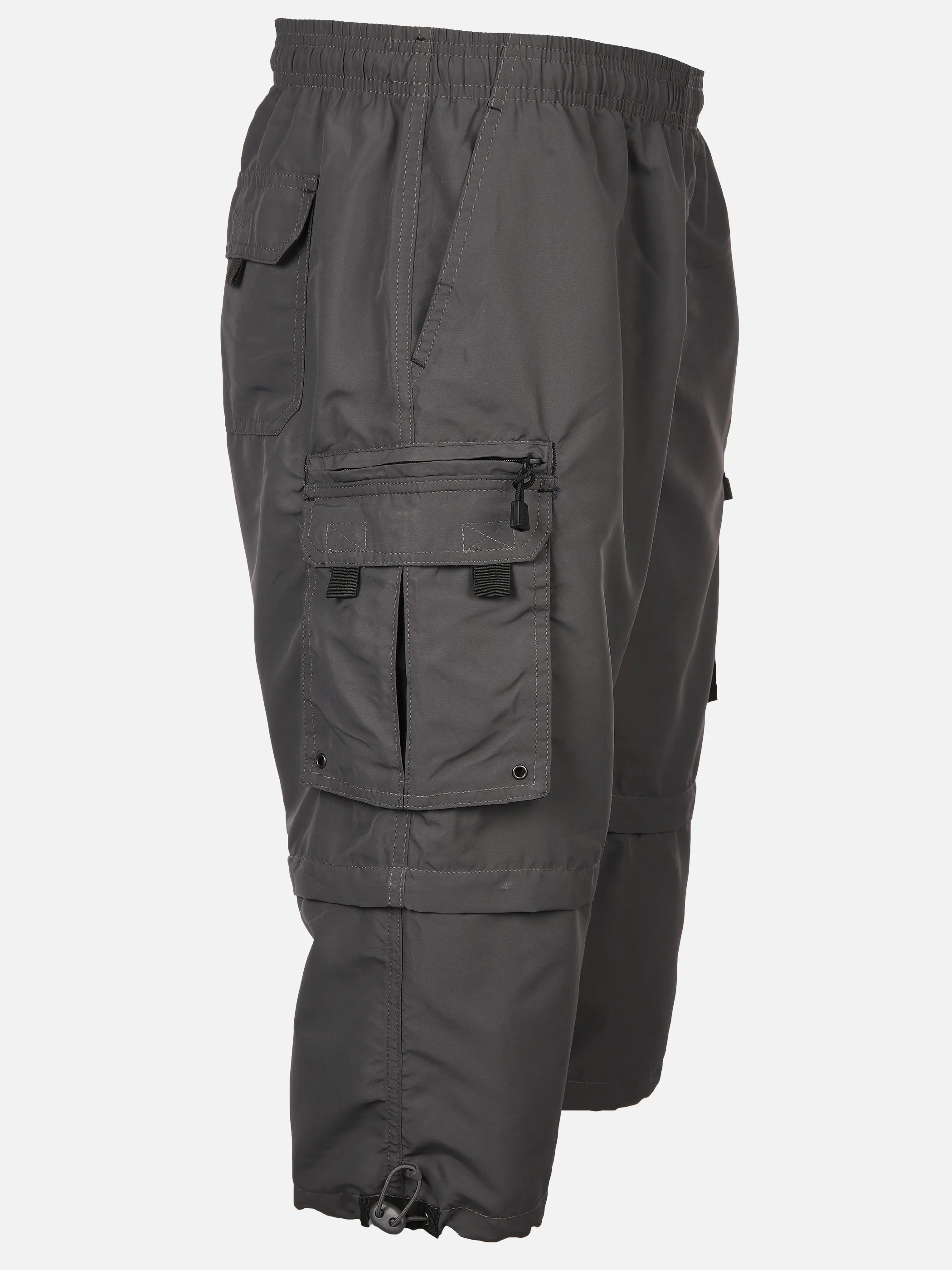 Worker He. Zipp-Off Caprishort 3/4 Grau 890476 GRAPHIT 3