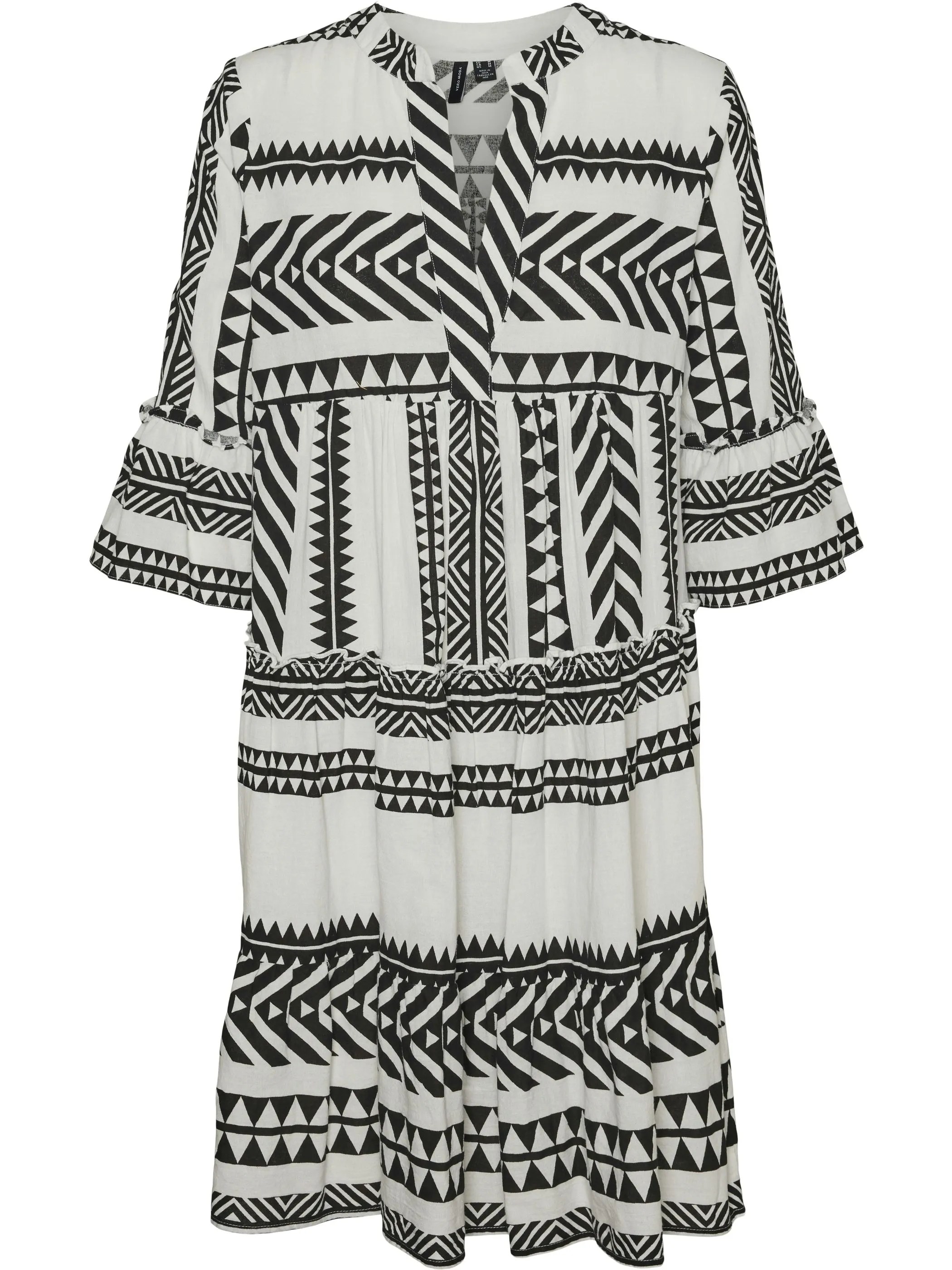 Vero Moda 10225127 VMDICTHE 3/4 TUNIC EX Schwarz 832970 175598098 1