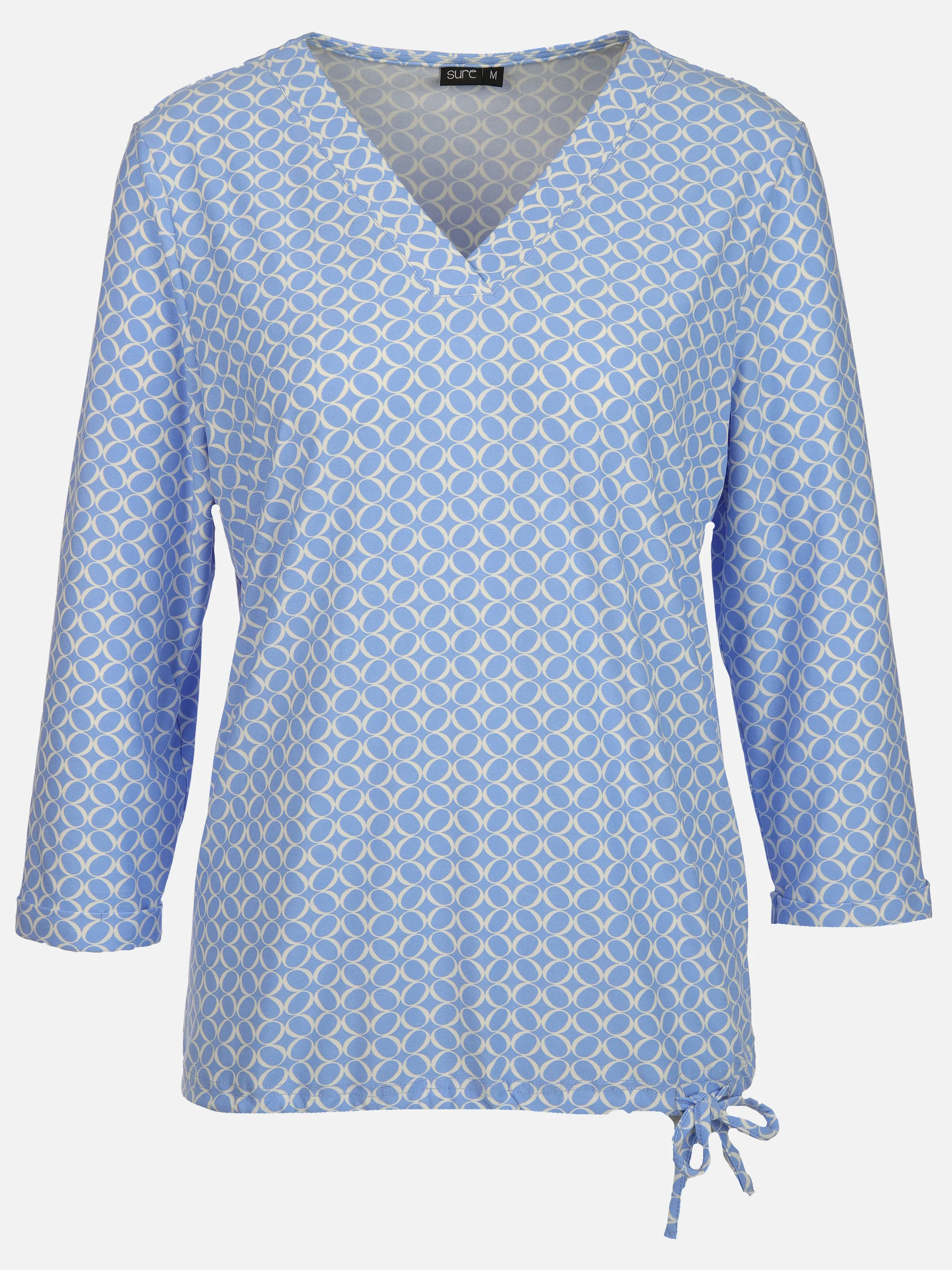 Sure Da-Print-Shirt m. 3/4 Arm Blau 906568 BL 1