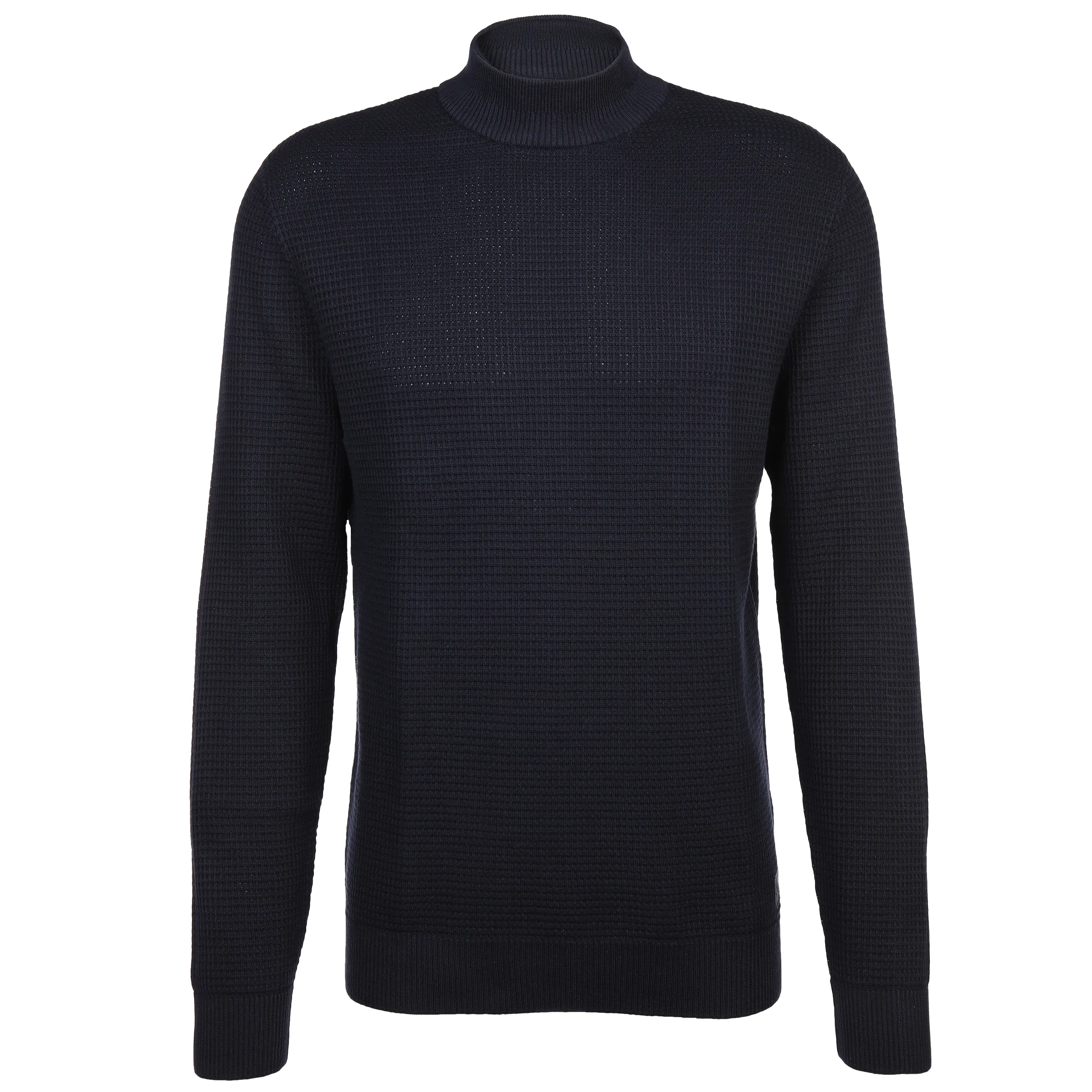 Tom Tailor 1038233 structured mockneck knit Blau 884267 10668 1 Tom Tailor 1038233 structured mockneck knit Blau 884267 10668 1