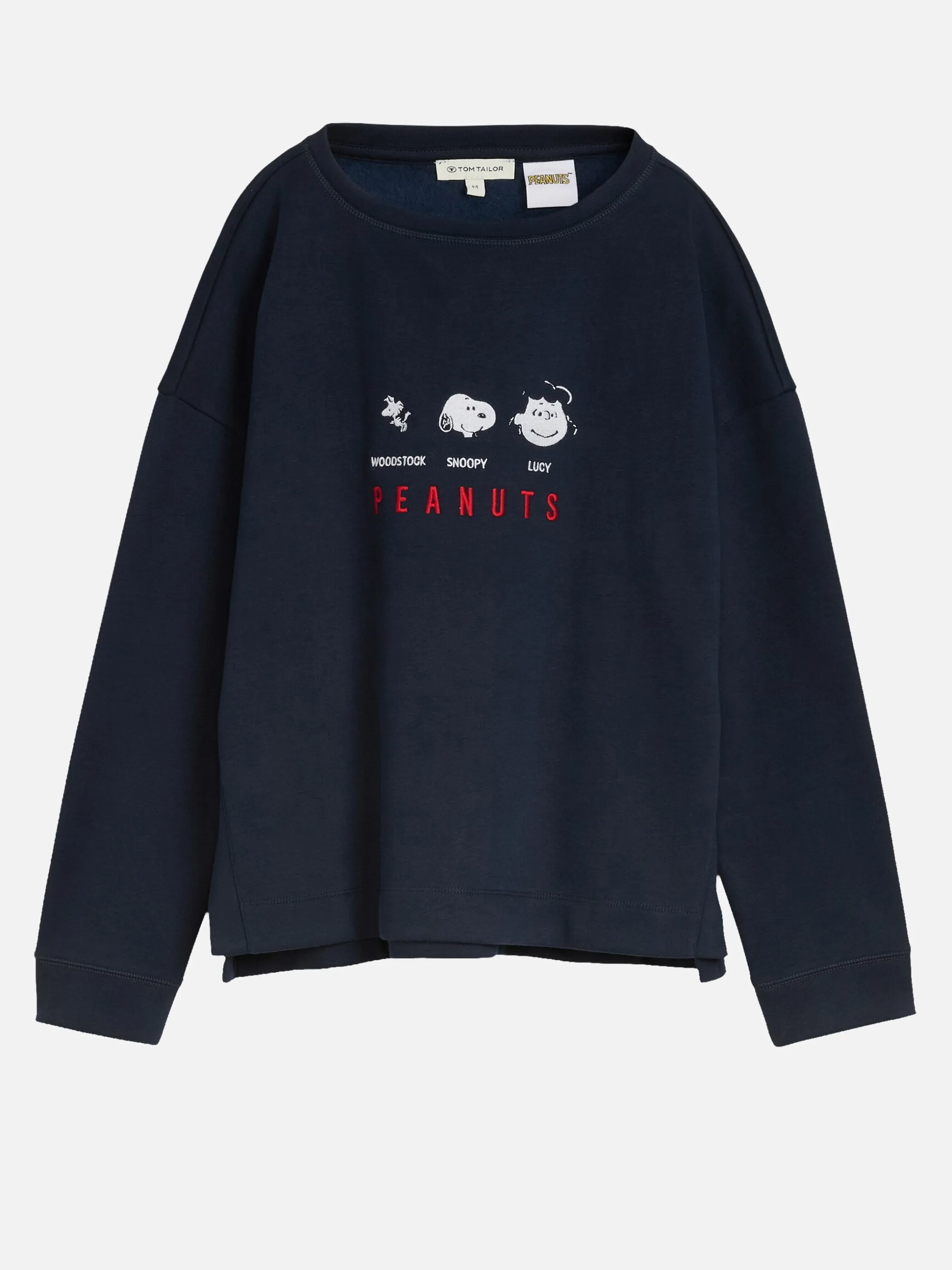Tom Tailor 1053495 Sweatshirt with print peanuts Blau 934172 10668 3