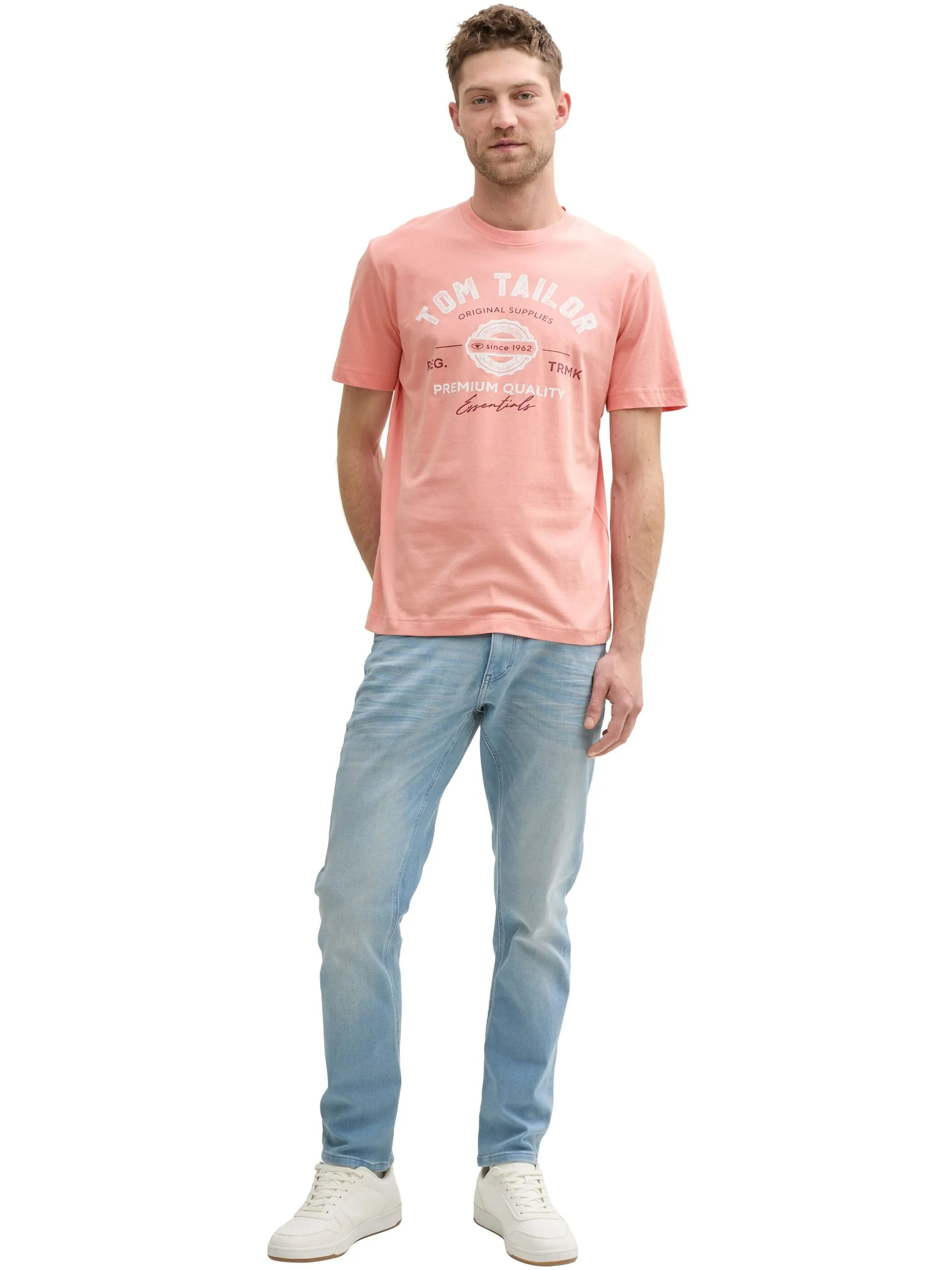 Tom Tailor 1037735 NOS logo tee Rosa 884276 12642 4