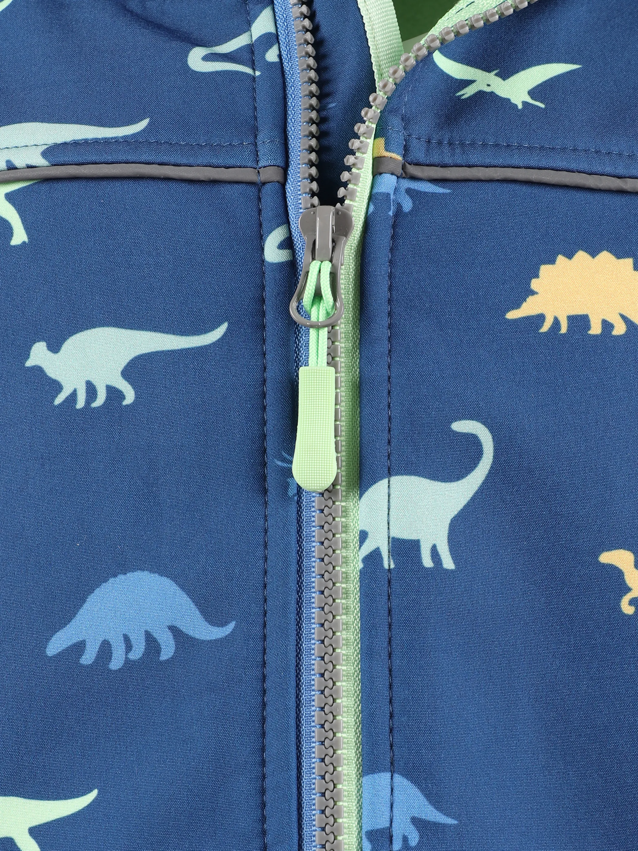 Stop + Go KJ Softshelljacke mit AOP Dino und Kapuze Blau 875504 BLAU 4 Stop + Go KJ Softshelljacke mit AOP Dino und Kapuze Blau 875504 BLAU 4