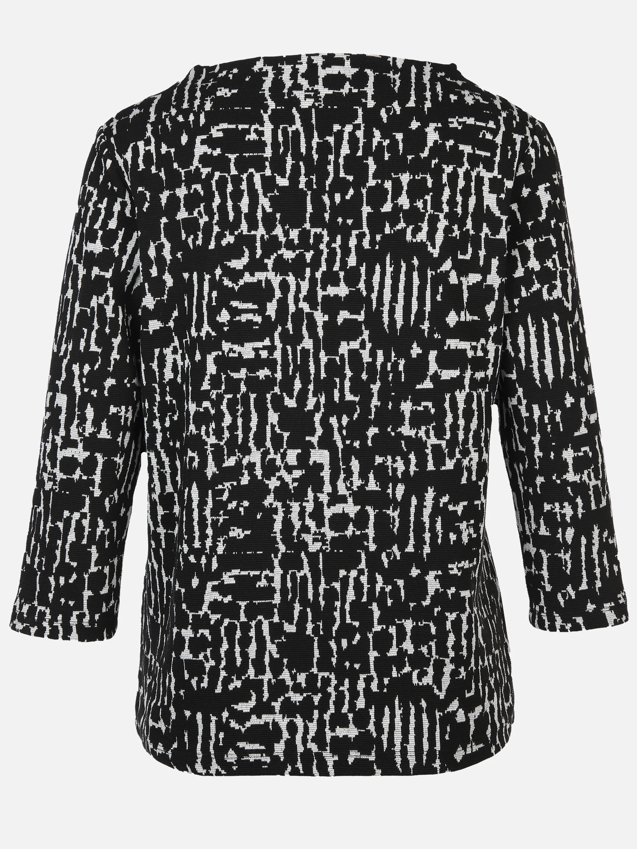 Lisa Tossa Da-Jacquard-Shirt Schwarz 900357 SW/OFFW 2 Lisa Tossa Da-Jacquard-Shirt Schwarz 900357 SW/OFFW 2