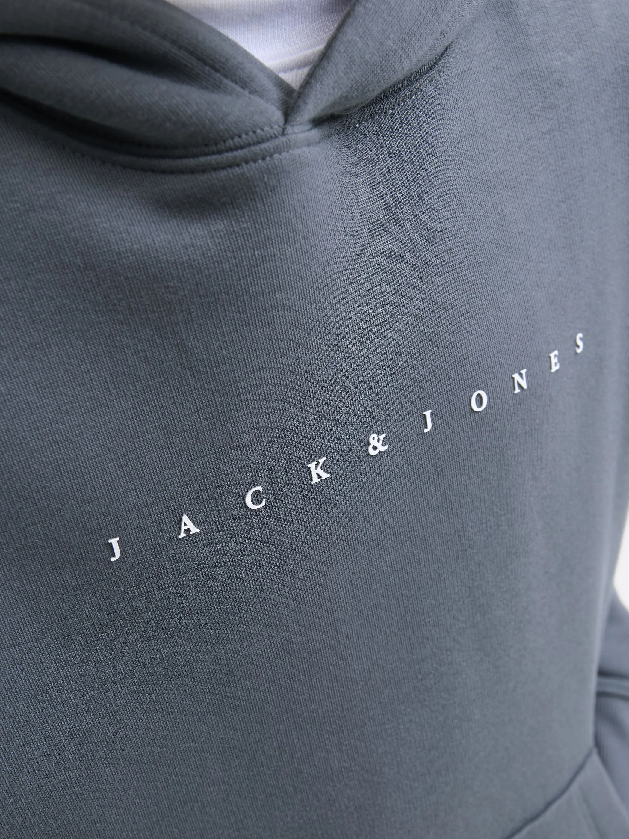 Jack&Jones Junior 12237468 JJESTAR JJ SWEAT HOOD Blau 879587 176707 3