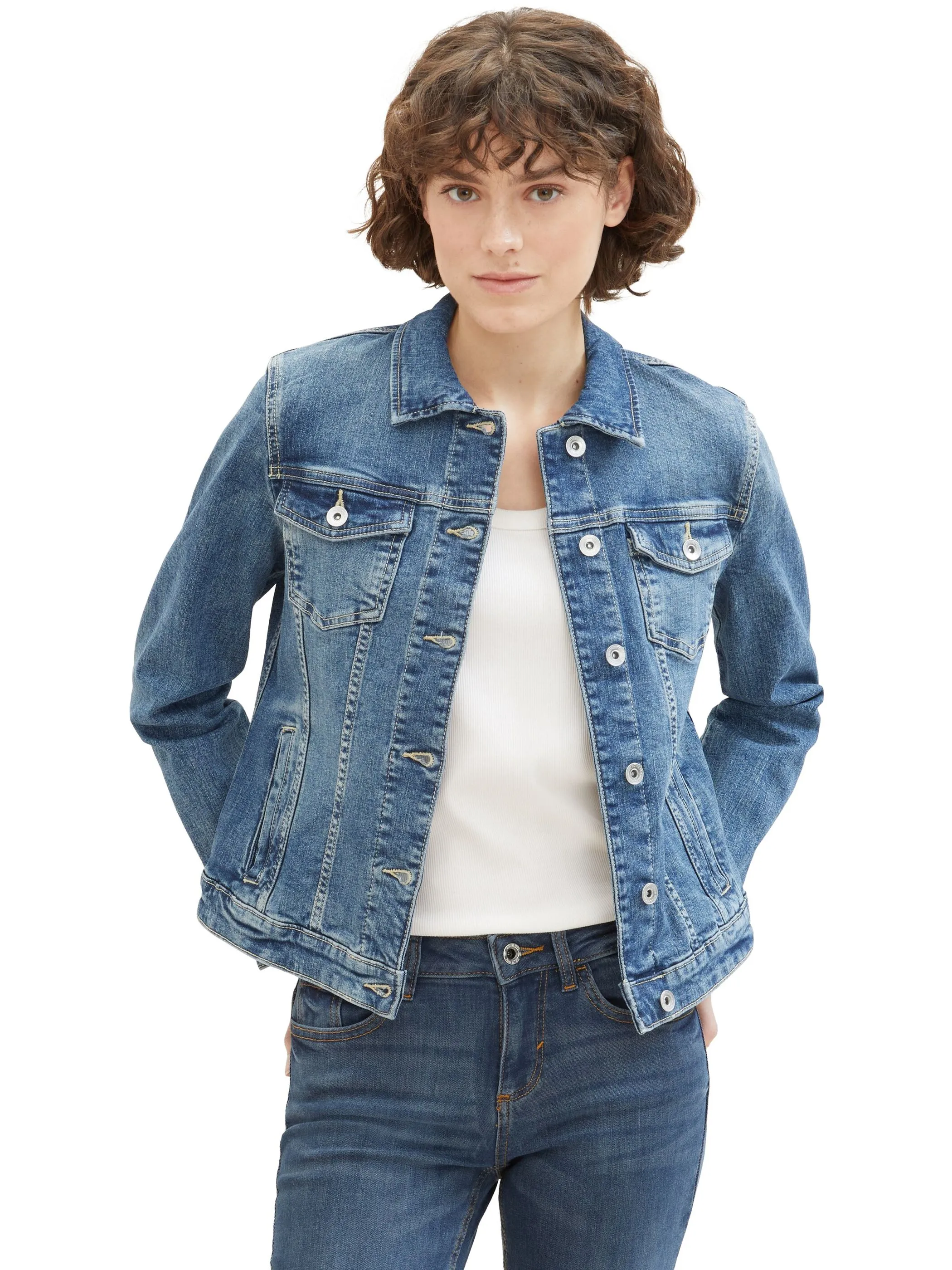 Tom Tailor 1041047  NOS authentic denim jacket Blau 898853 10120 5
