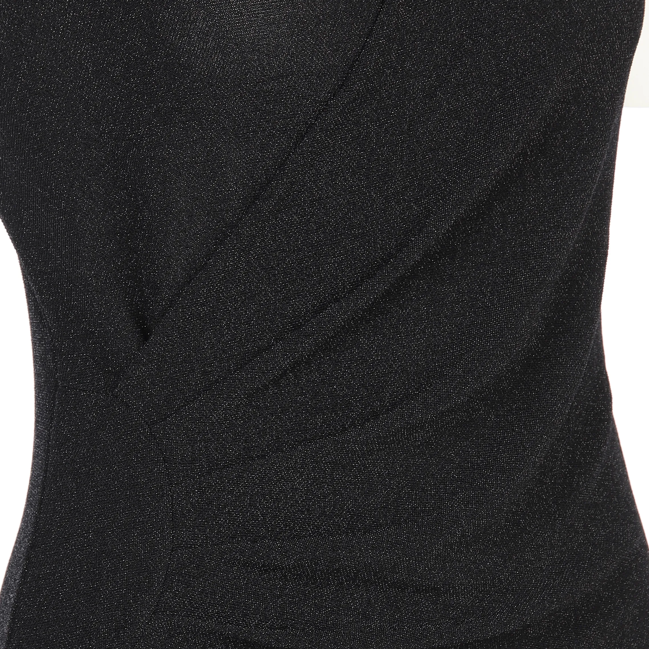 Sure Da-Kleid m. V-Ausschnitt Schwarz 886219 SCHWARZ 3