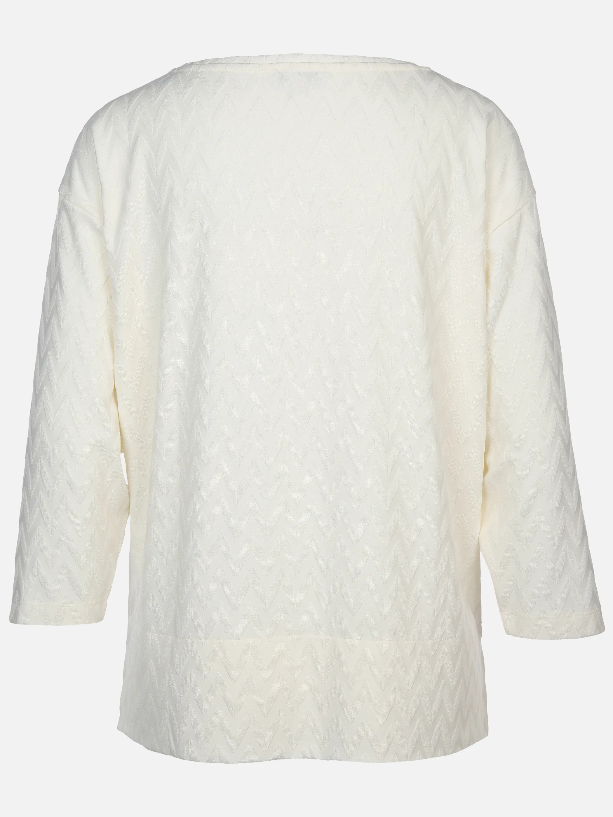 Lisa Tossa Da-Jacquard-Shirt langarm Weiß 897608 OFFWHITE 2 Lisa Tossa Da-Jacquard-Shirt langarm Weiß 897608 OFFWHITE 2