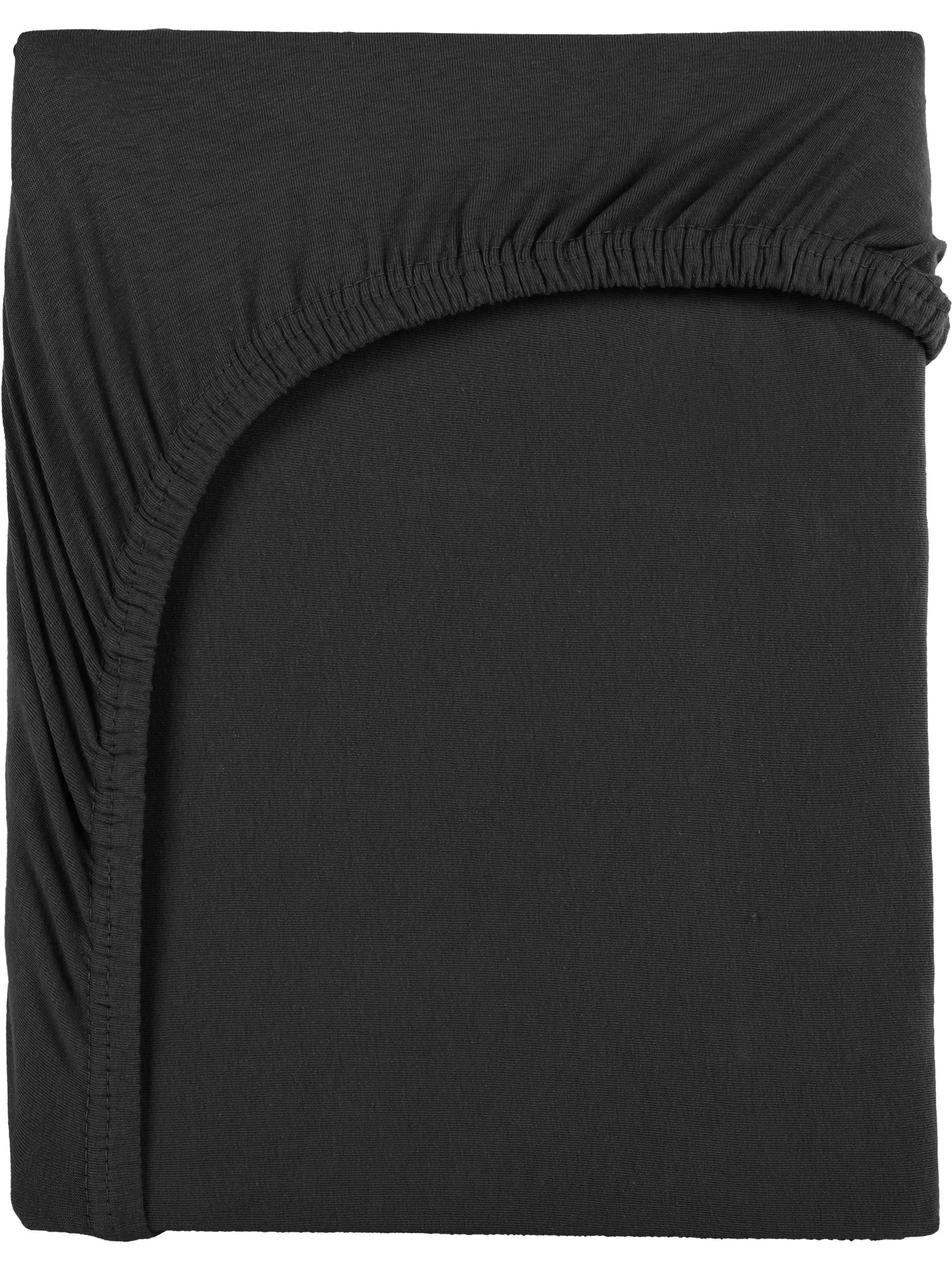 Villa Grinario Spannbetttuch 150x200 ringgar Schwarz 866201 A 899 1