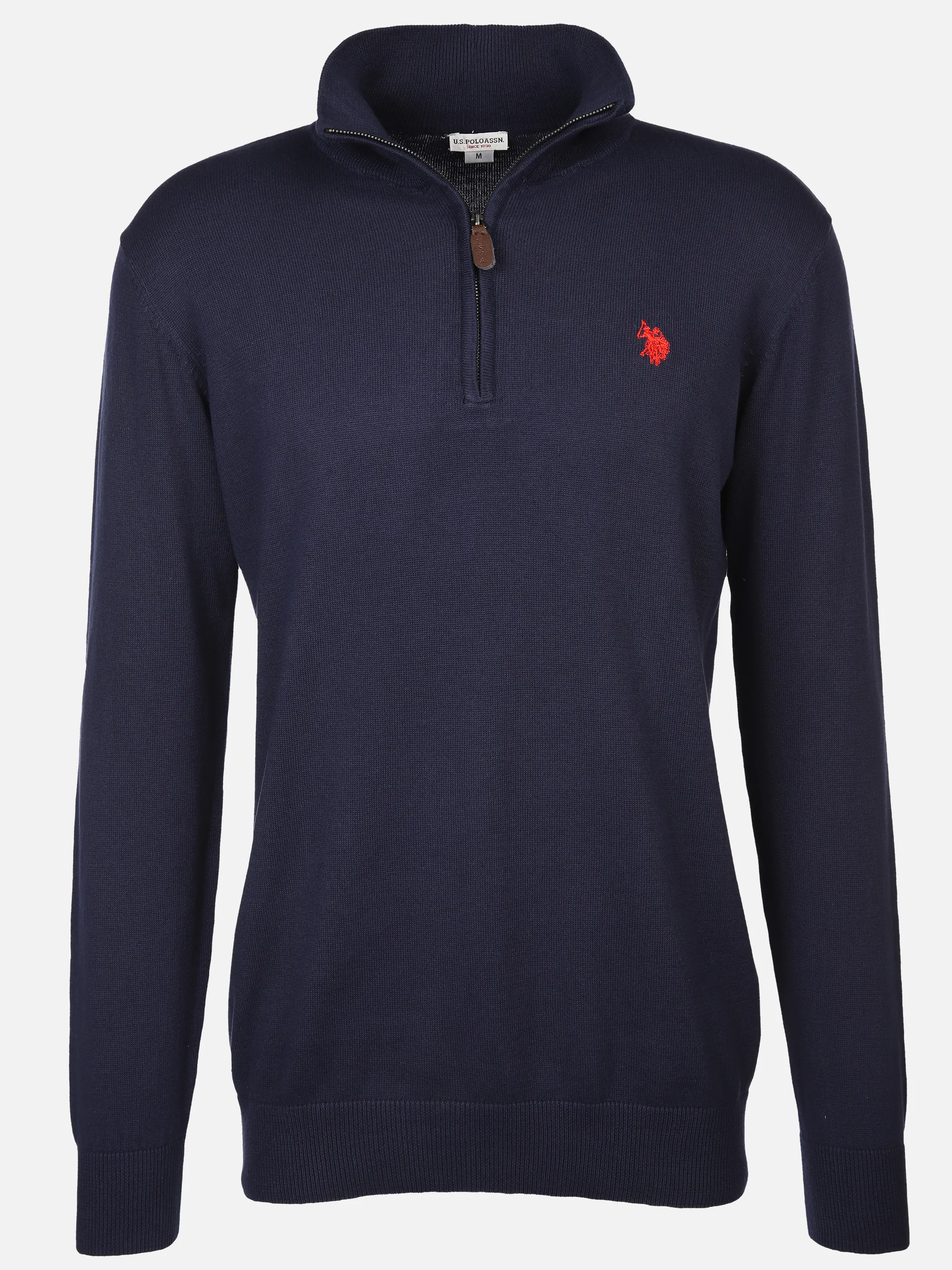 U.S. Polo Assn. He. Stricktroyer Zip Blau 900813 171 NAVY 1 U.S. Polo Assn. He. Stricktroyer Zip Blau 900813 171 NAVY 1