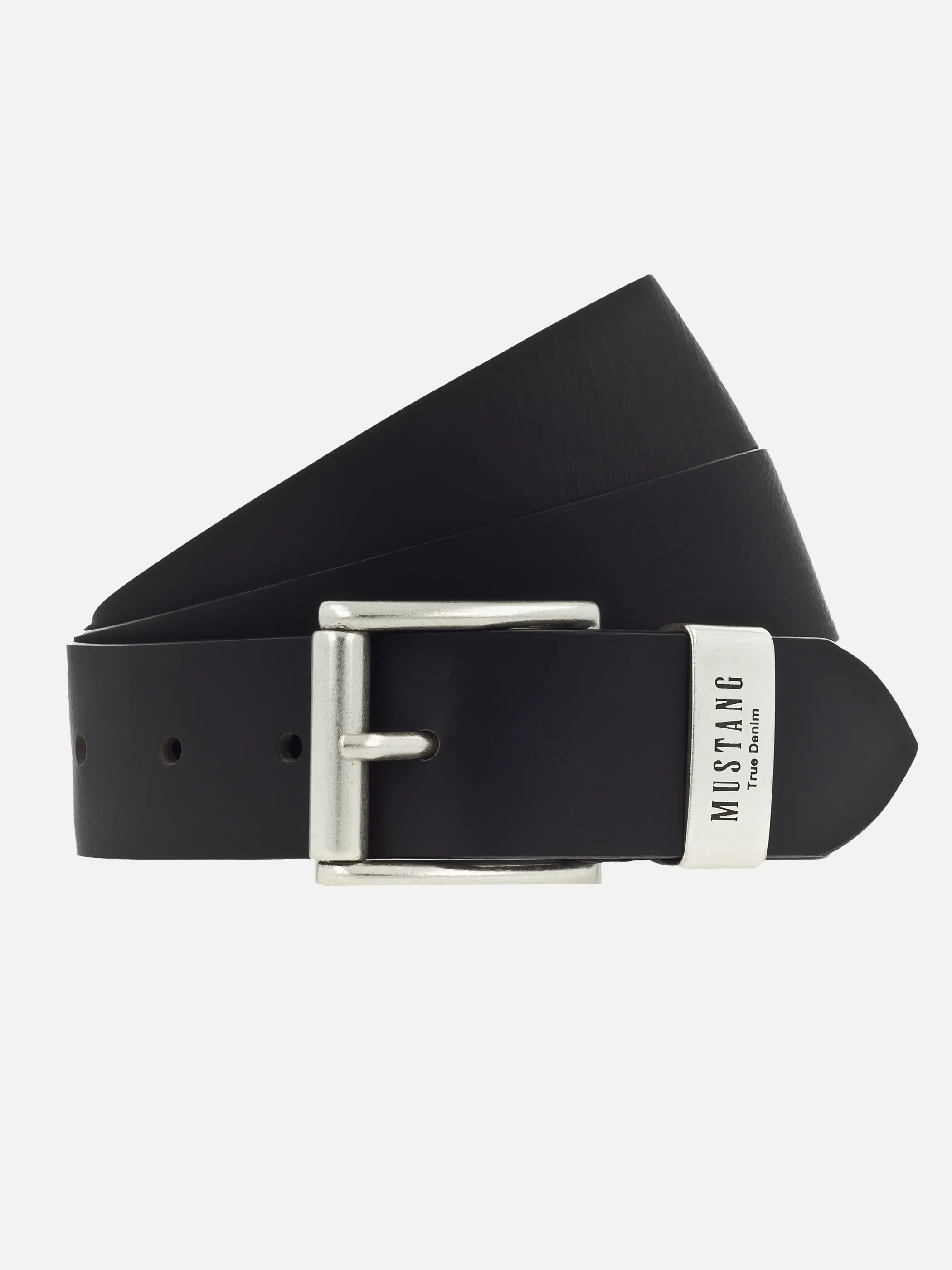 Mustang MG2104R04 40 mm Ledergürtel Q. Schwarz 885642 0790 1 Mustang MG2104R04 40 mm Ledergürtel Q. Schwarz 885642 0790 1