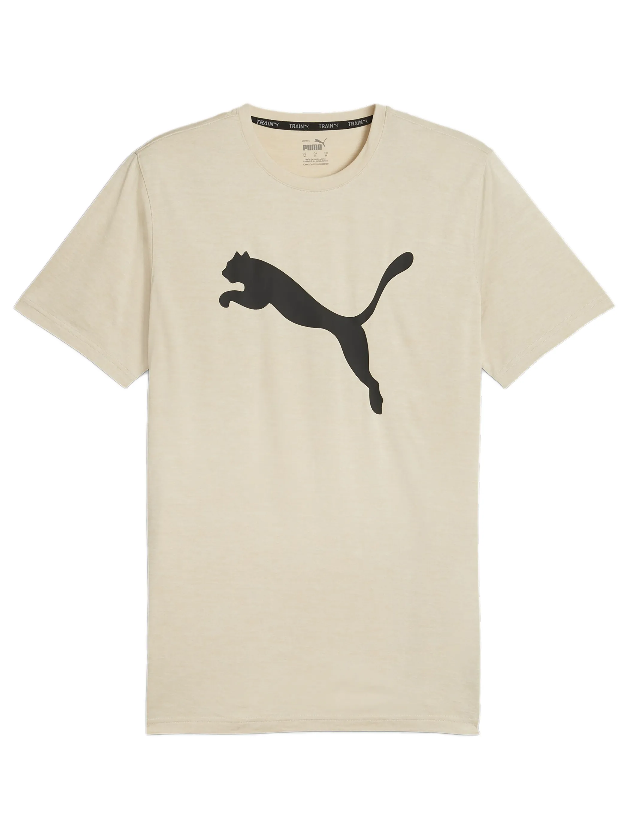 Puma 522352 He-T-Shirt Heathre Beige 879342 0090 1 Puma 522352 He-T-Shirt Heathre Beige 879342 0090 1