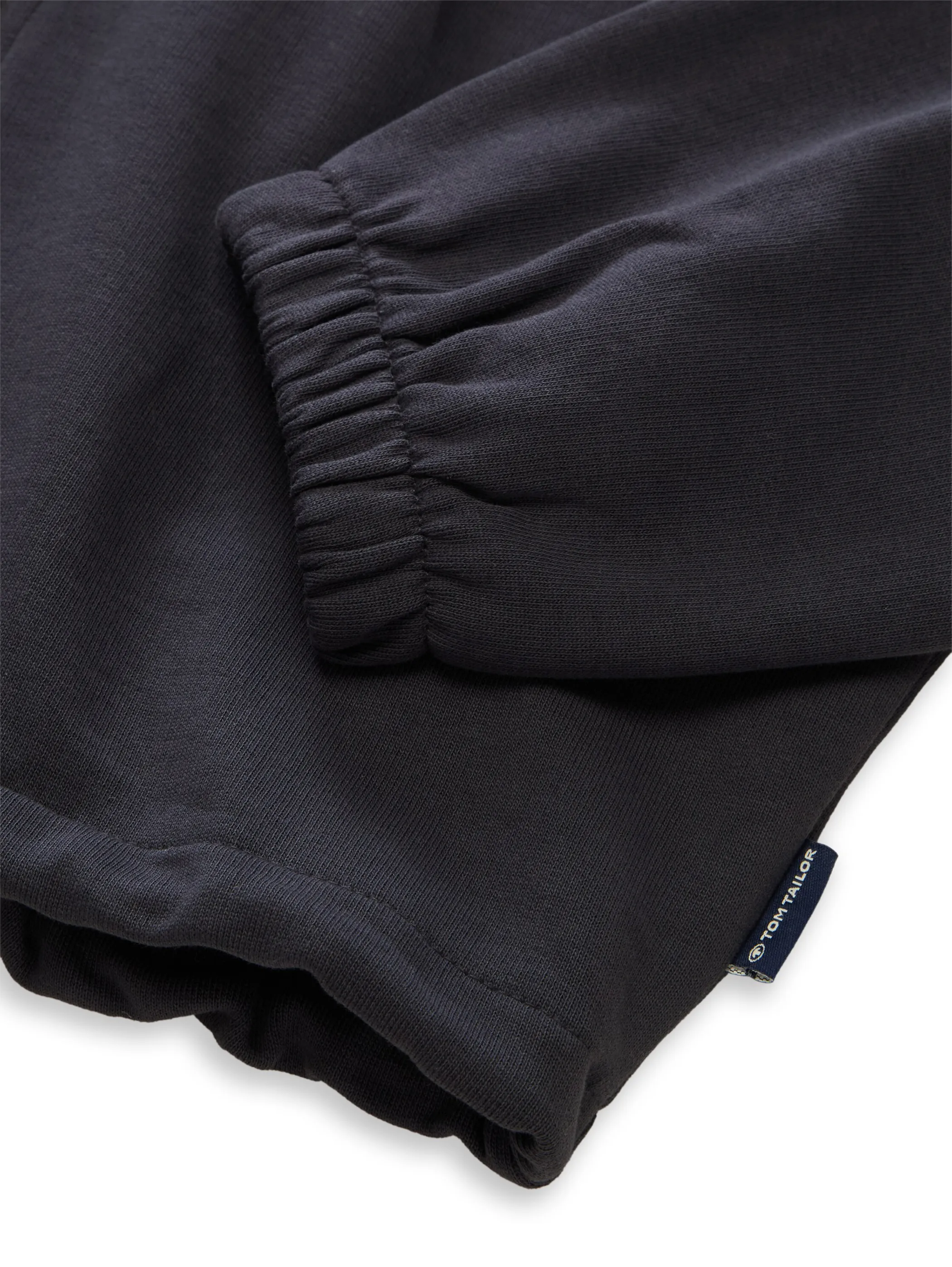 Tom Tailor 1054278 cropped hoody jacket Grau 934452 29476 3