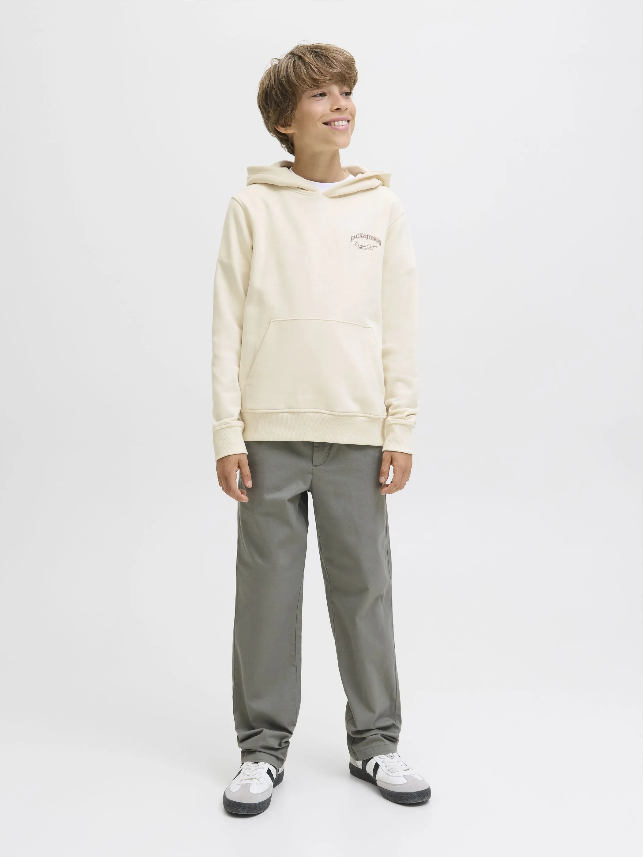 Jack&Jones Junior 12269303 JJEBRANDES BACKP RELA Weiß 914218 177620 4