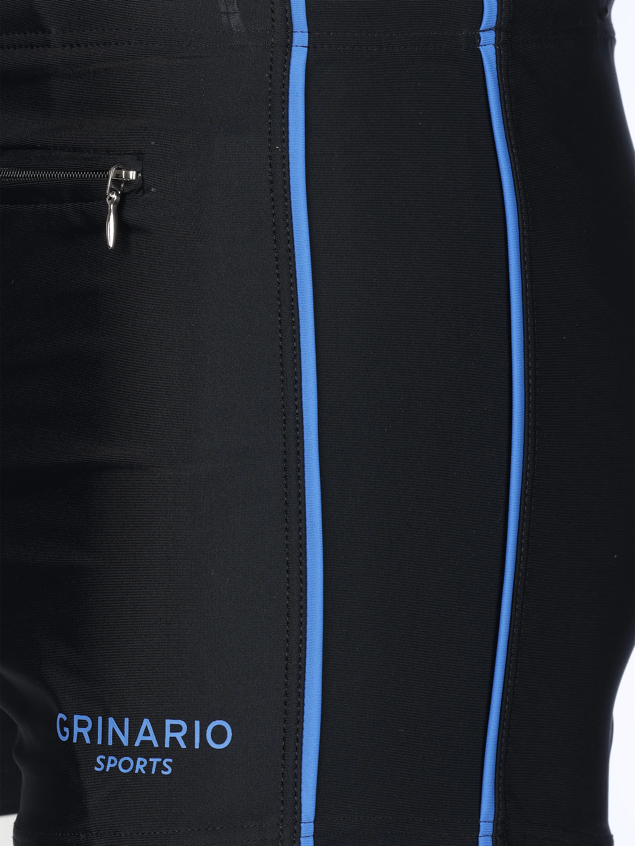 Grinario Sports He-Badehose, m. Fronttasche Schwarz 922541 BLACK 4