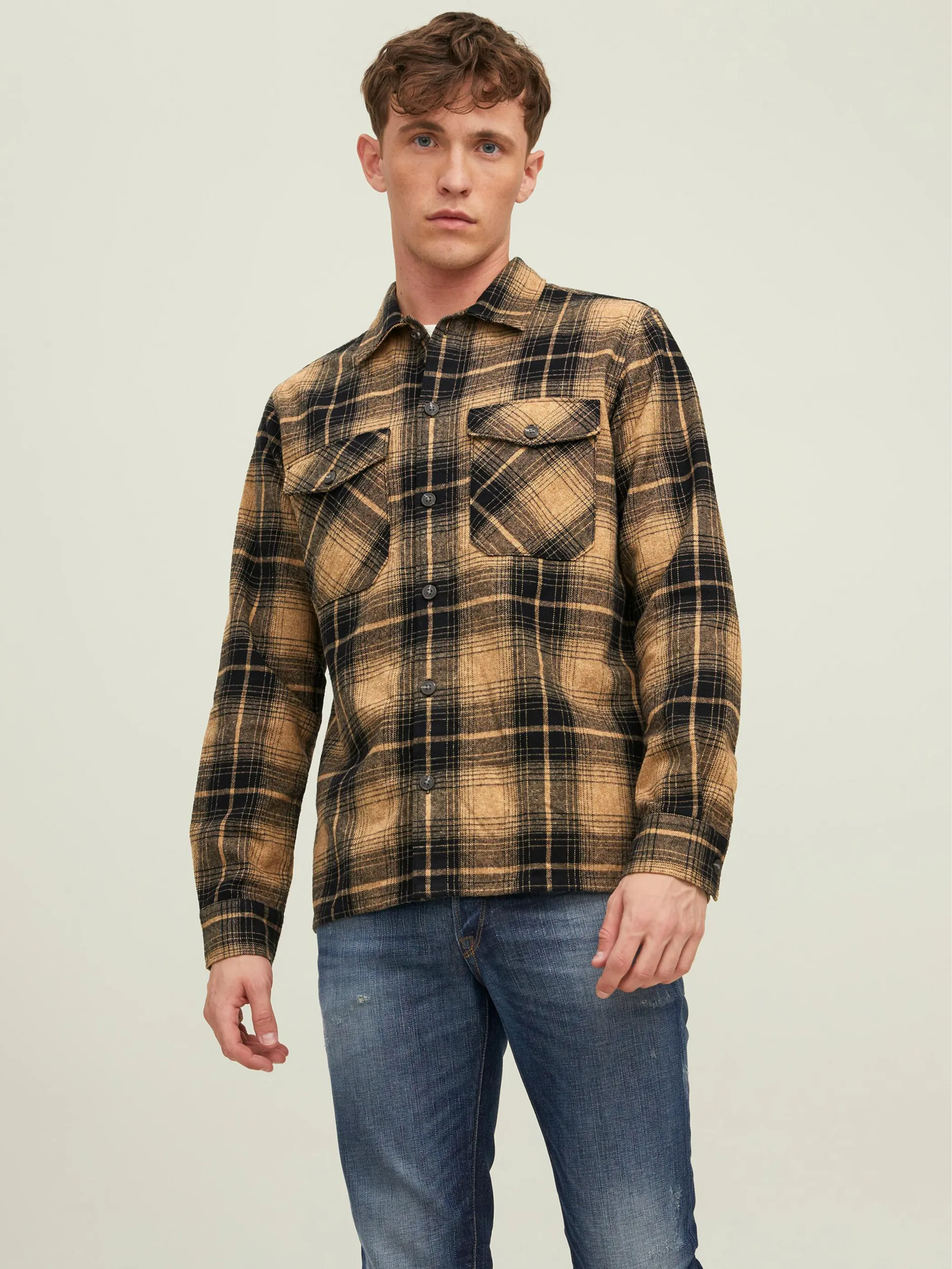 Jack Jones 12213478 JJEJAY OVERSHIRT L/S Braun 864762 213950 3 Jack Jones 12213478 JJEJAY OVERSHIRT L/S Braun 864762 213950 3