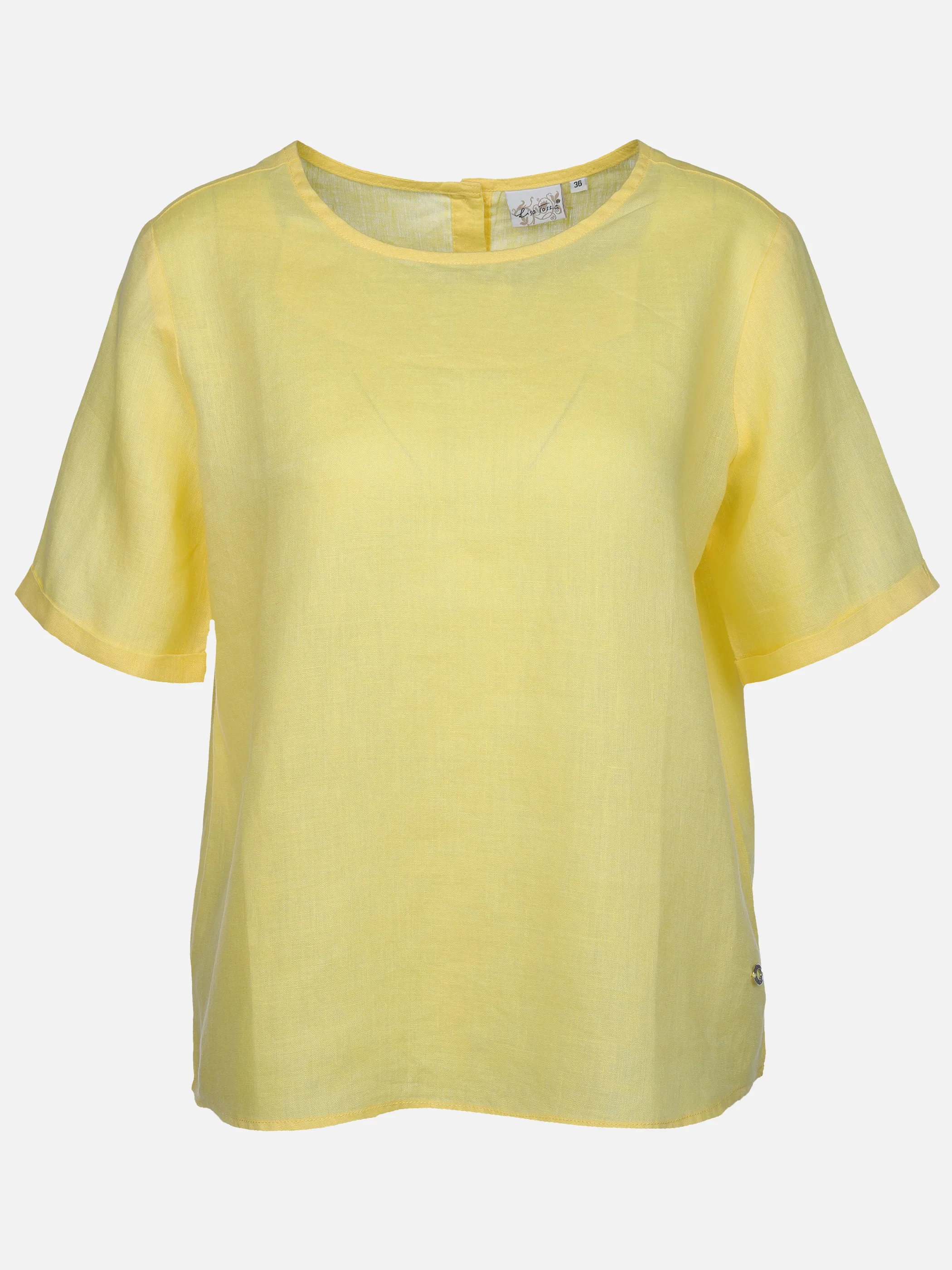 Lisa Tossa Da-Leinenbluse Gelb 905720 GELB 1