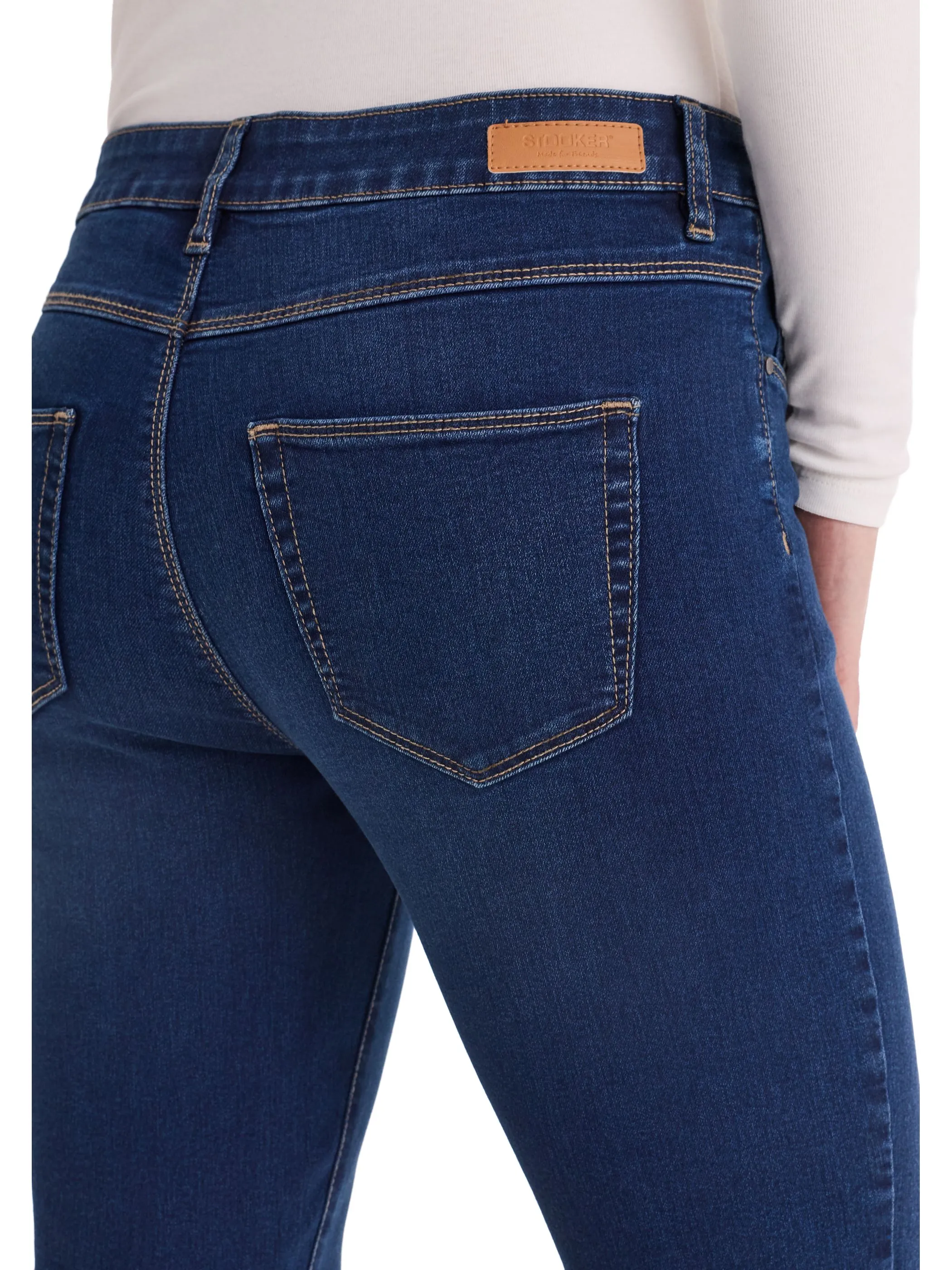 Stooker DOB 22900670007062 Da. Hosen,Flore Blau 771211 7062 3