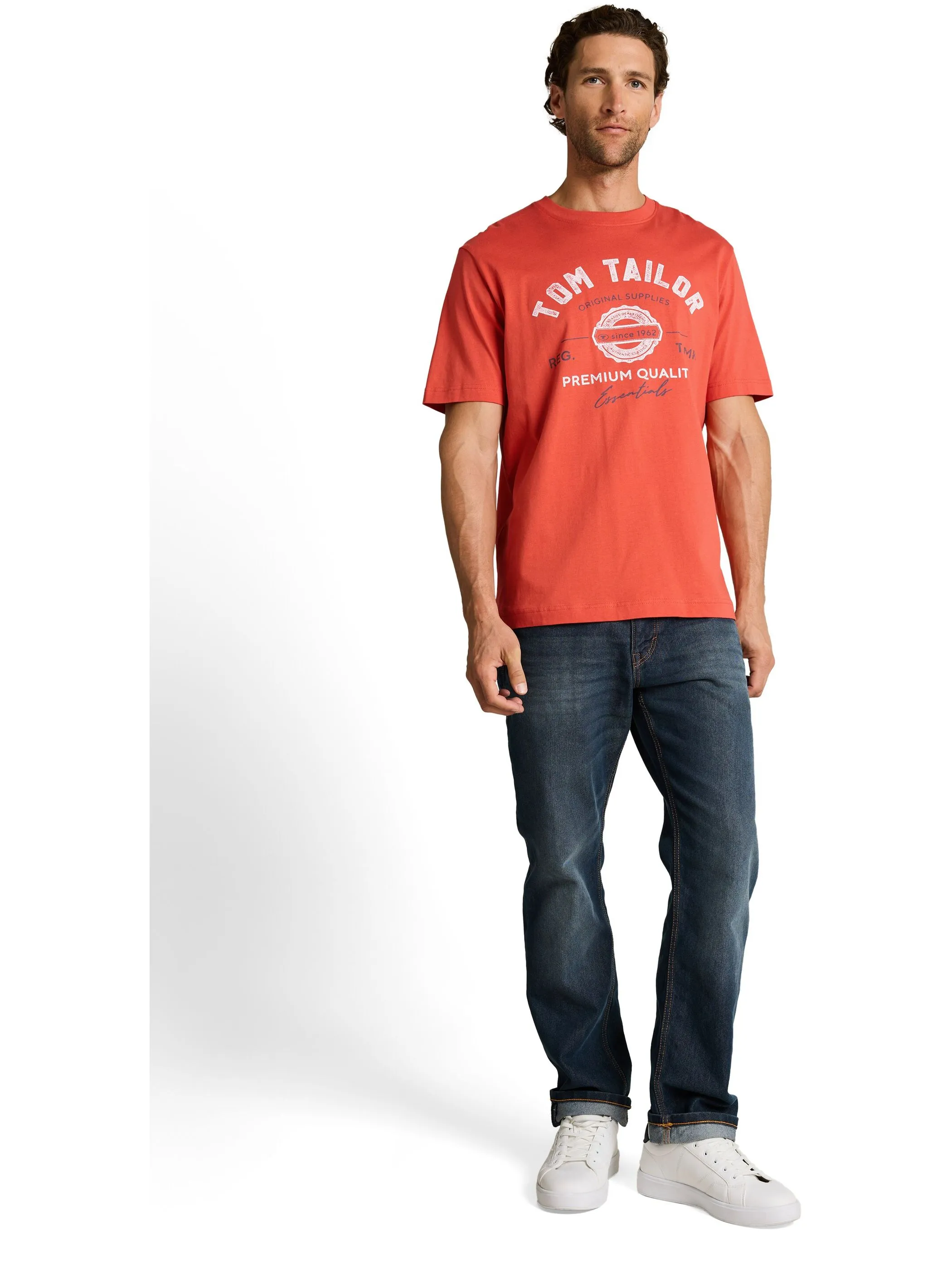 Tom Tailor 1037735 NOS logo tee Rot 884276 11214 4