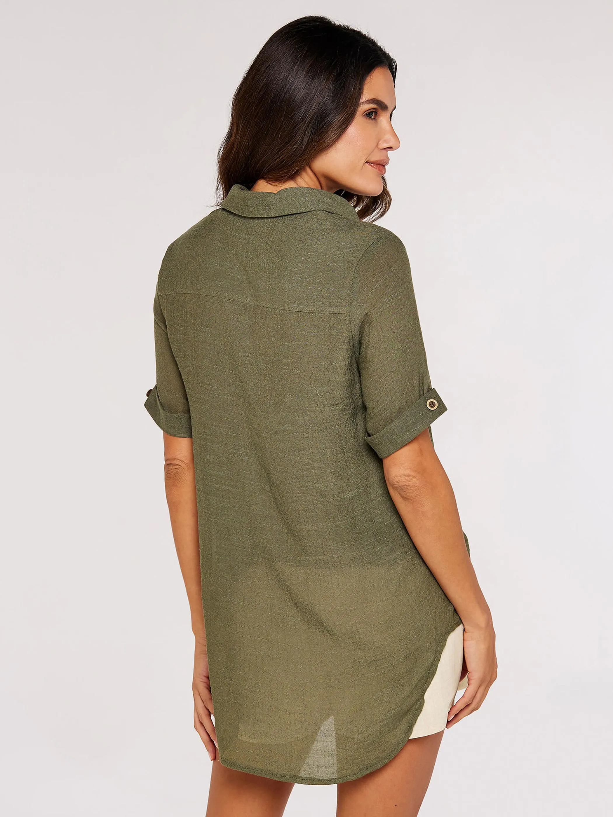 Apricot 625839 Apricot Slub Shimmer Tu Oliv 899648 KHA 2