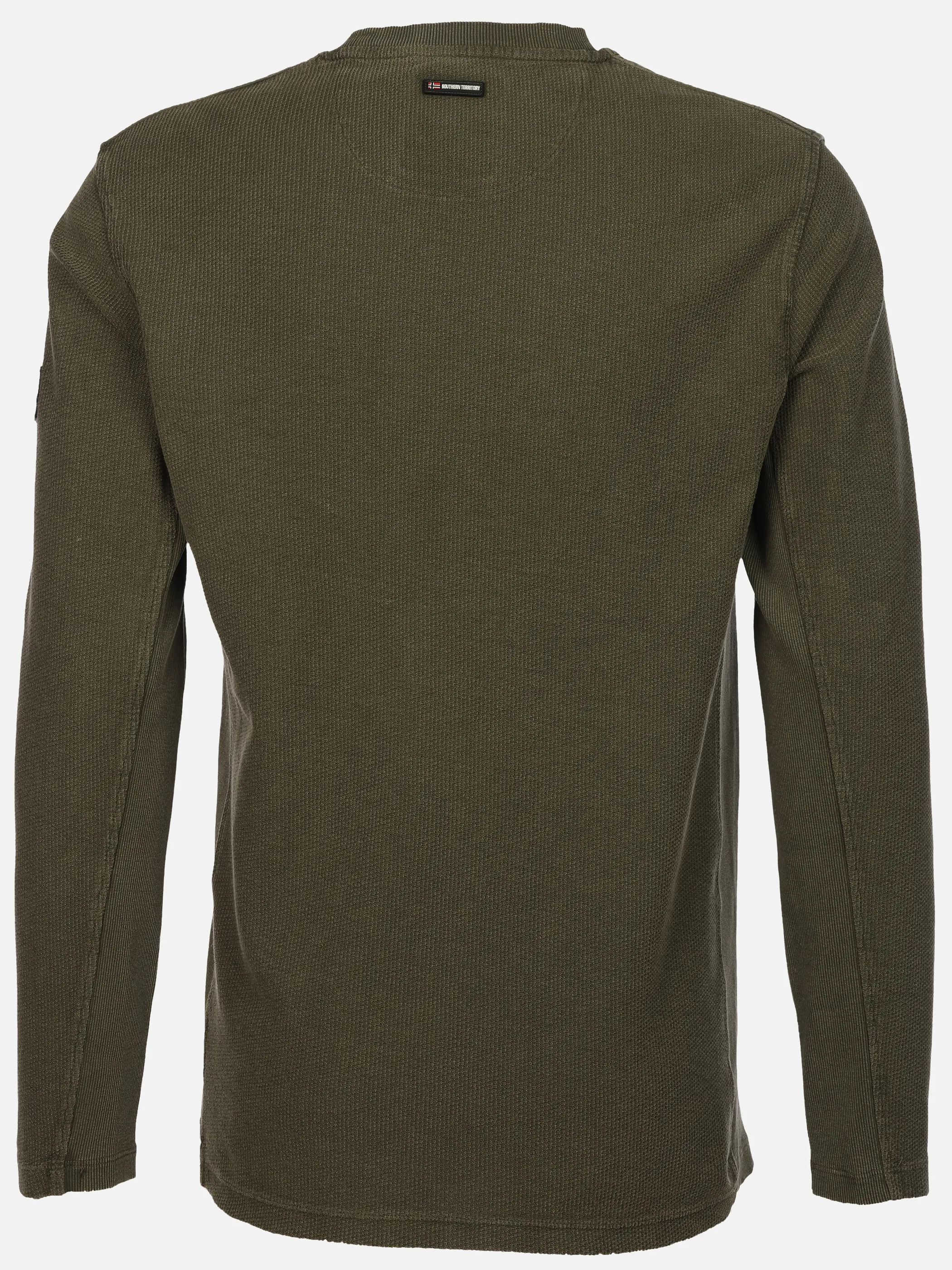 Southern Territory He. T-Shirt 1/1 Arm Struktur Oliv 931167 OLIVE 2